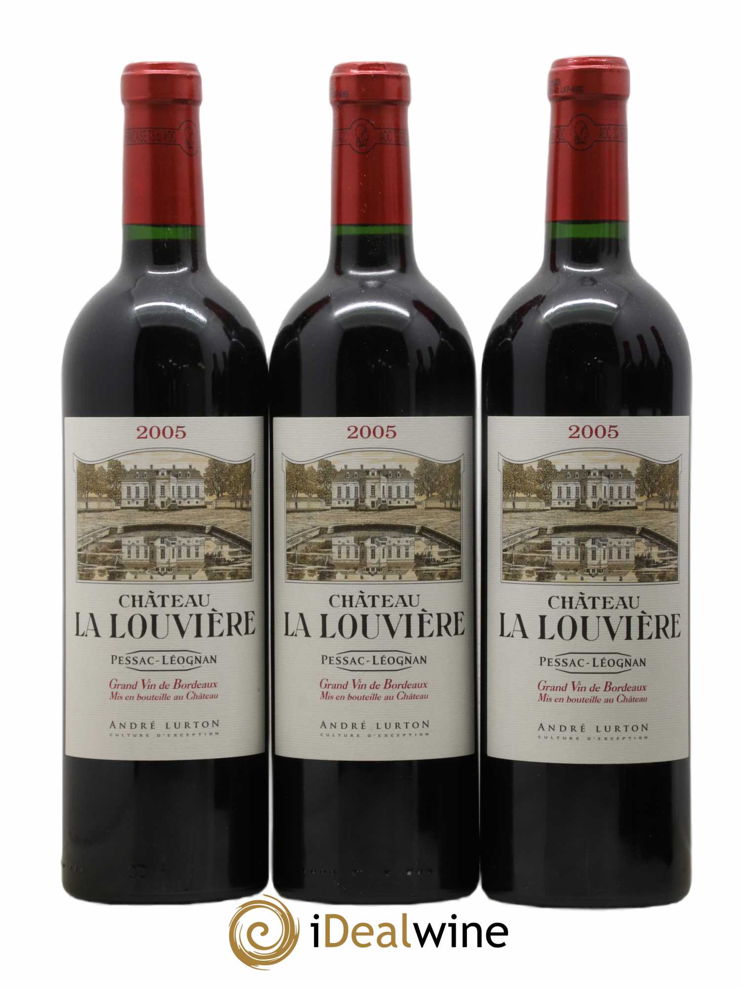 Château la Louvière 2005 - Lot de 6 bouteilles - 1