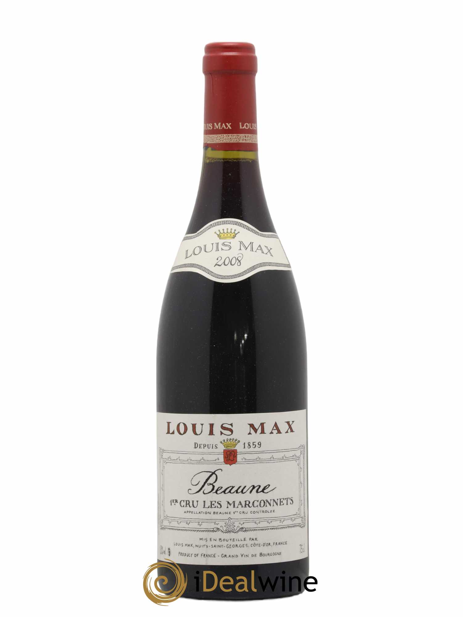 Beaune 1er Cru Marconnets Domaine Louis Max 2008 - Lot de 1 bouteille - 0