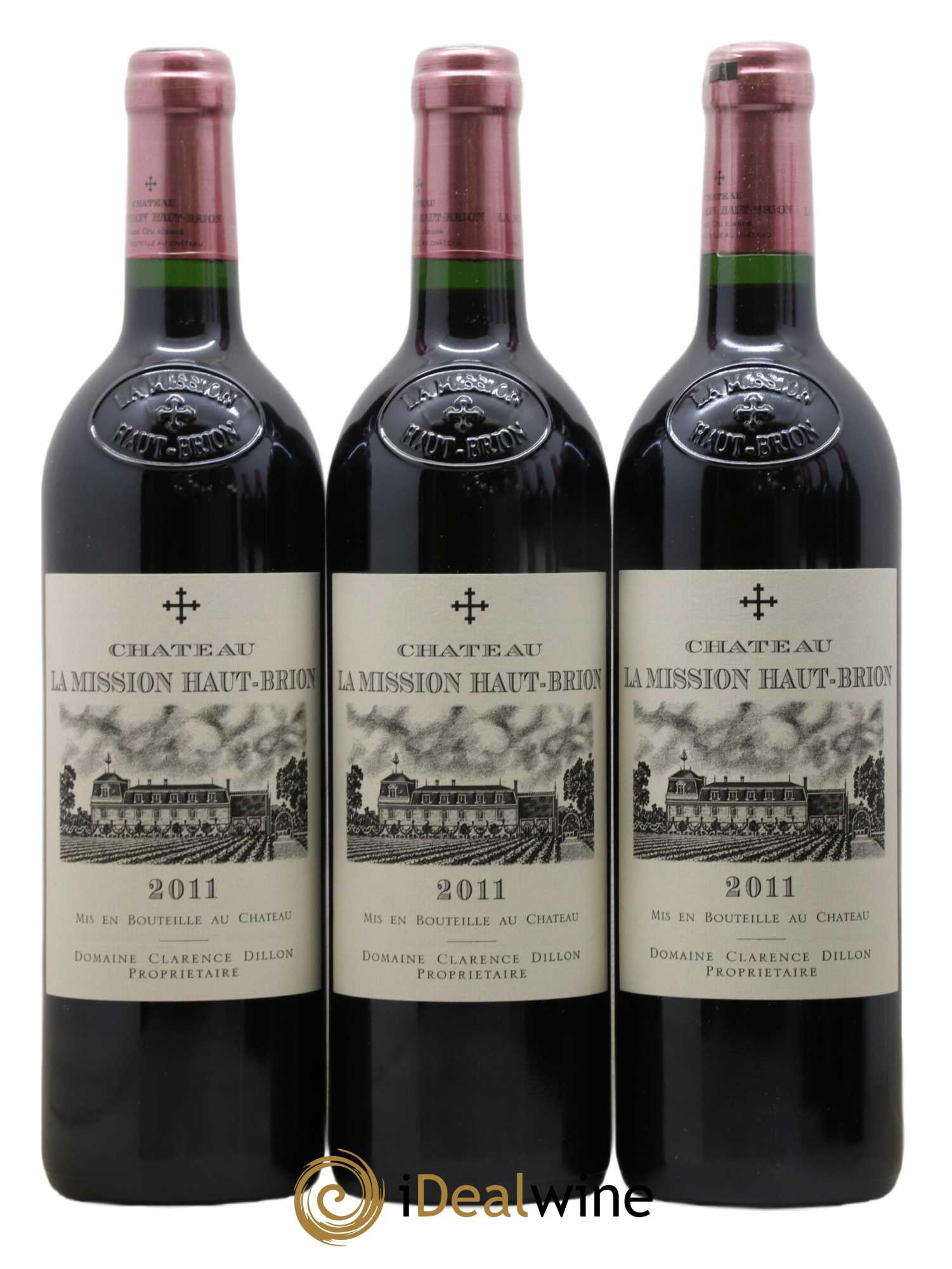 Château la Mission Haut-Brion Cru Classé de Graves 2011 - Lot de 6 bouteilles - 1