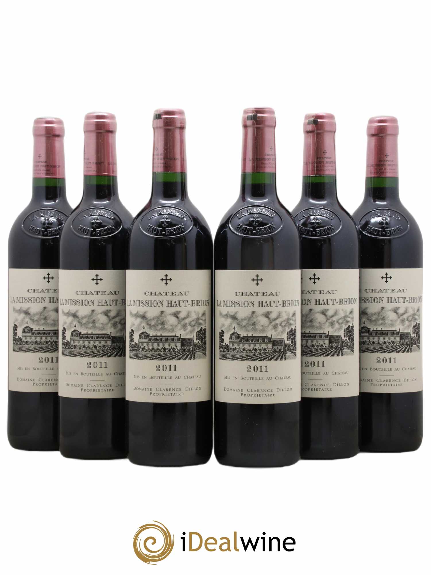 Château la Mission Haut-Brion Cru Classé de Graves 2011 - Lot de 6 bouteilles - 0
