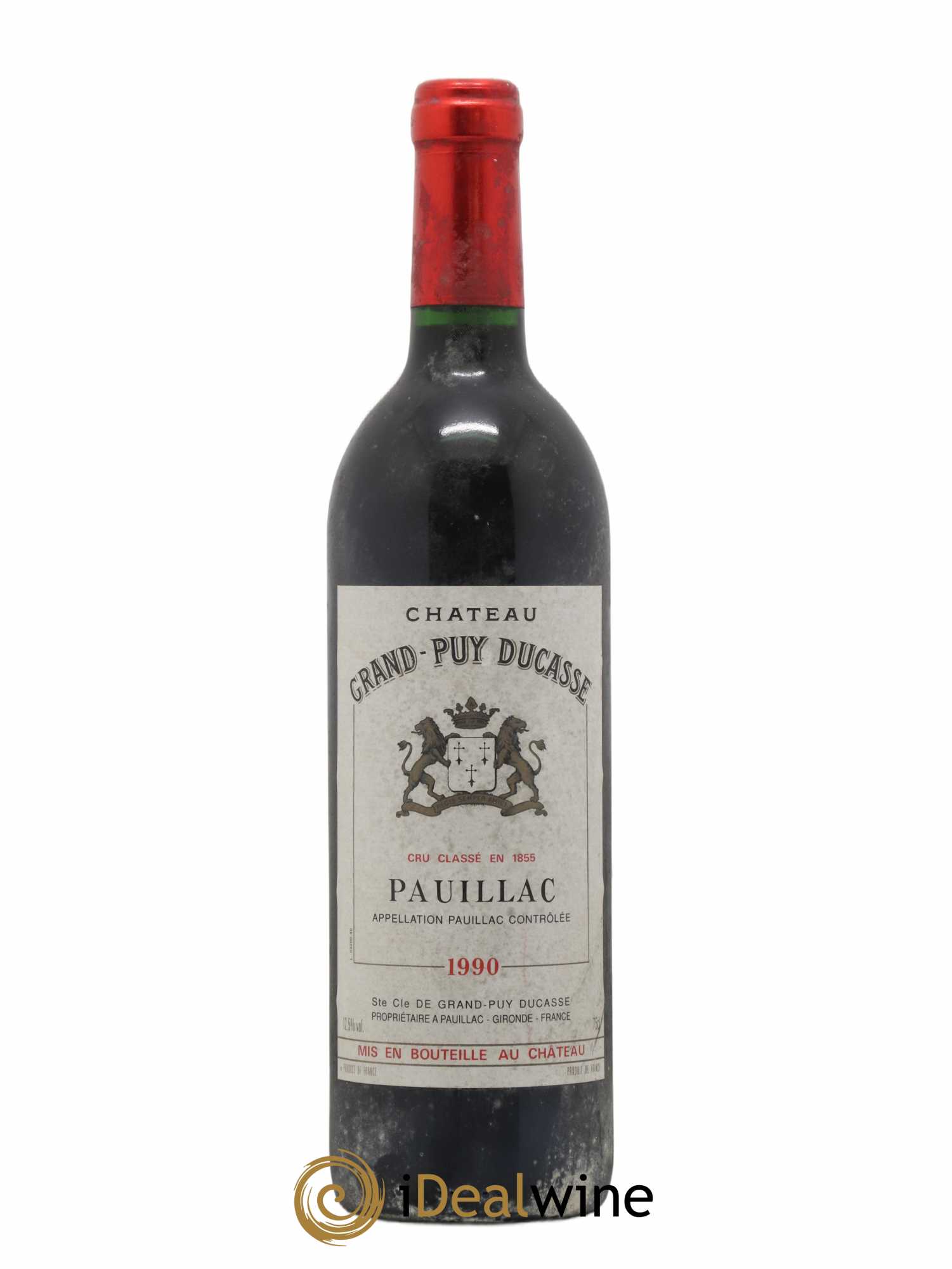 Château Grand Puy Ducasse 5ème Grand Cru Classé 1990 - Lot de 1 bouteille - 0