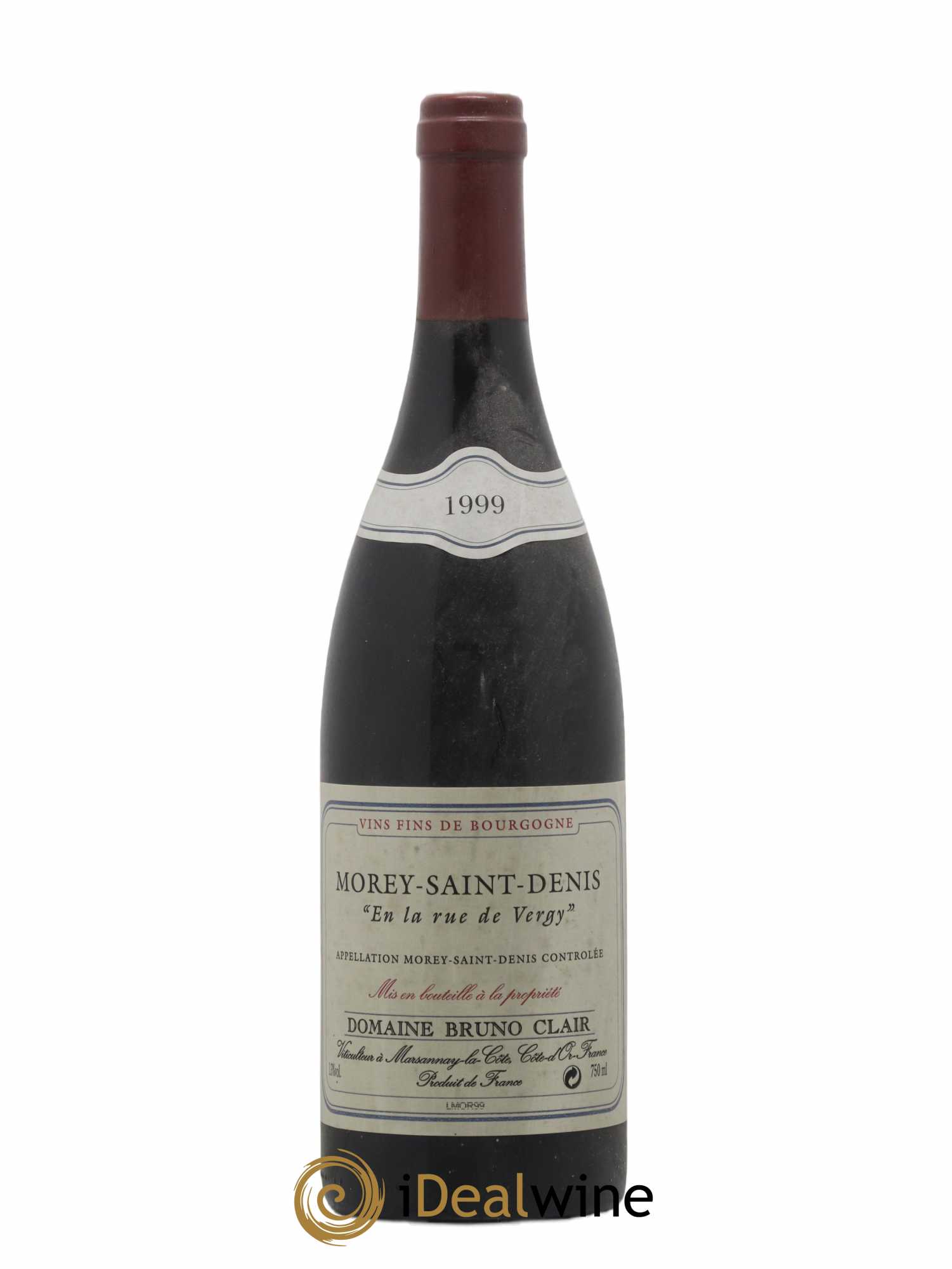 Morey-Saint-Denis En la Rue de Vergy Bruno Clair (Domaine) 1999 - Lot de 1 bouteille - 0