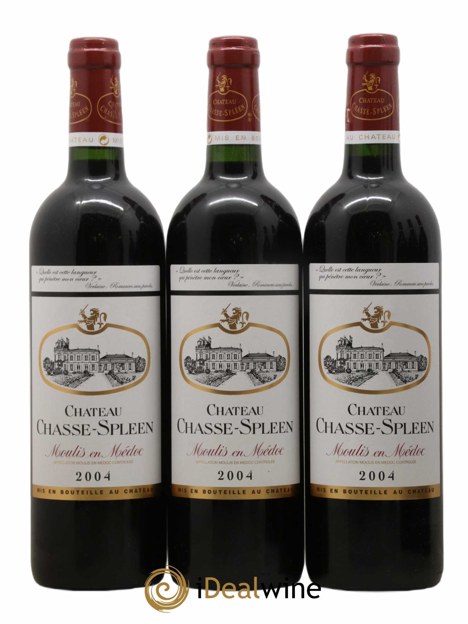 Château Chasse Spleen 2004 - Lot de 6 bouteilles - 1