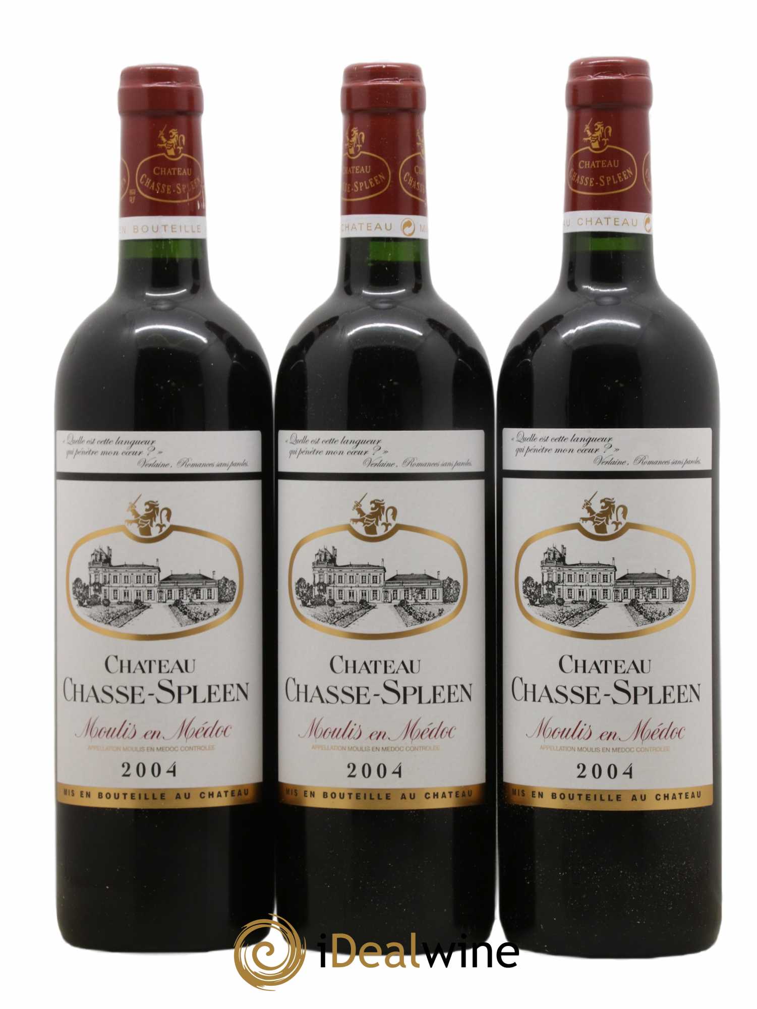 Château Chasse Spleen 2004 - Lot de 6 bouteilles - 2