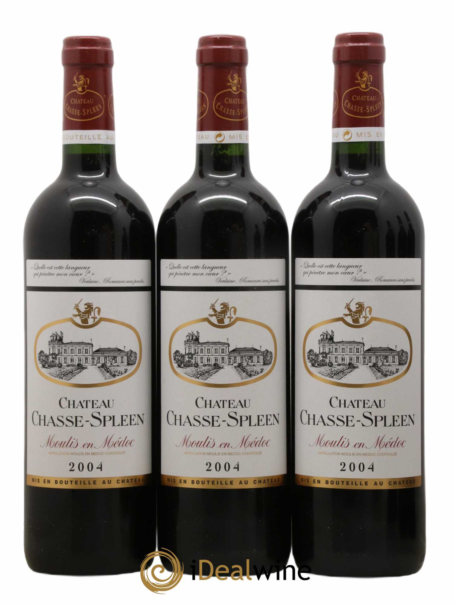 Château Chasse Spleen 2004 - Lot de 6 bouteilles - 1