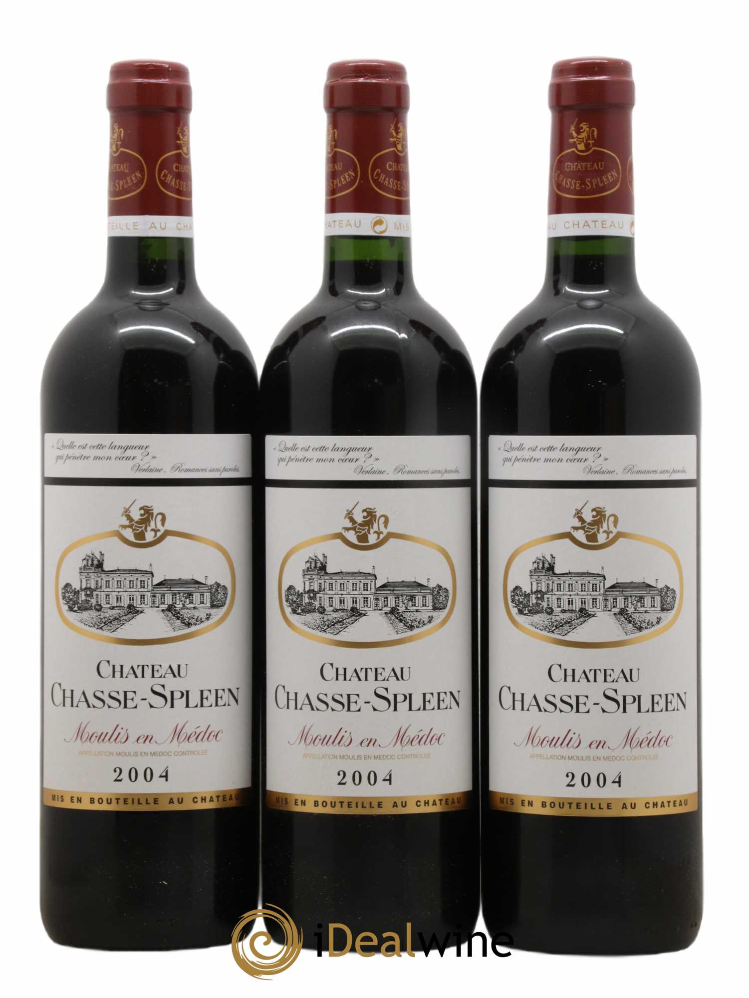 Château Chasse Spleen 2004 - Lot de 6 bouteilles - 2