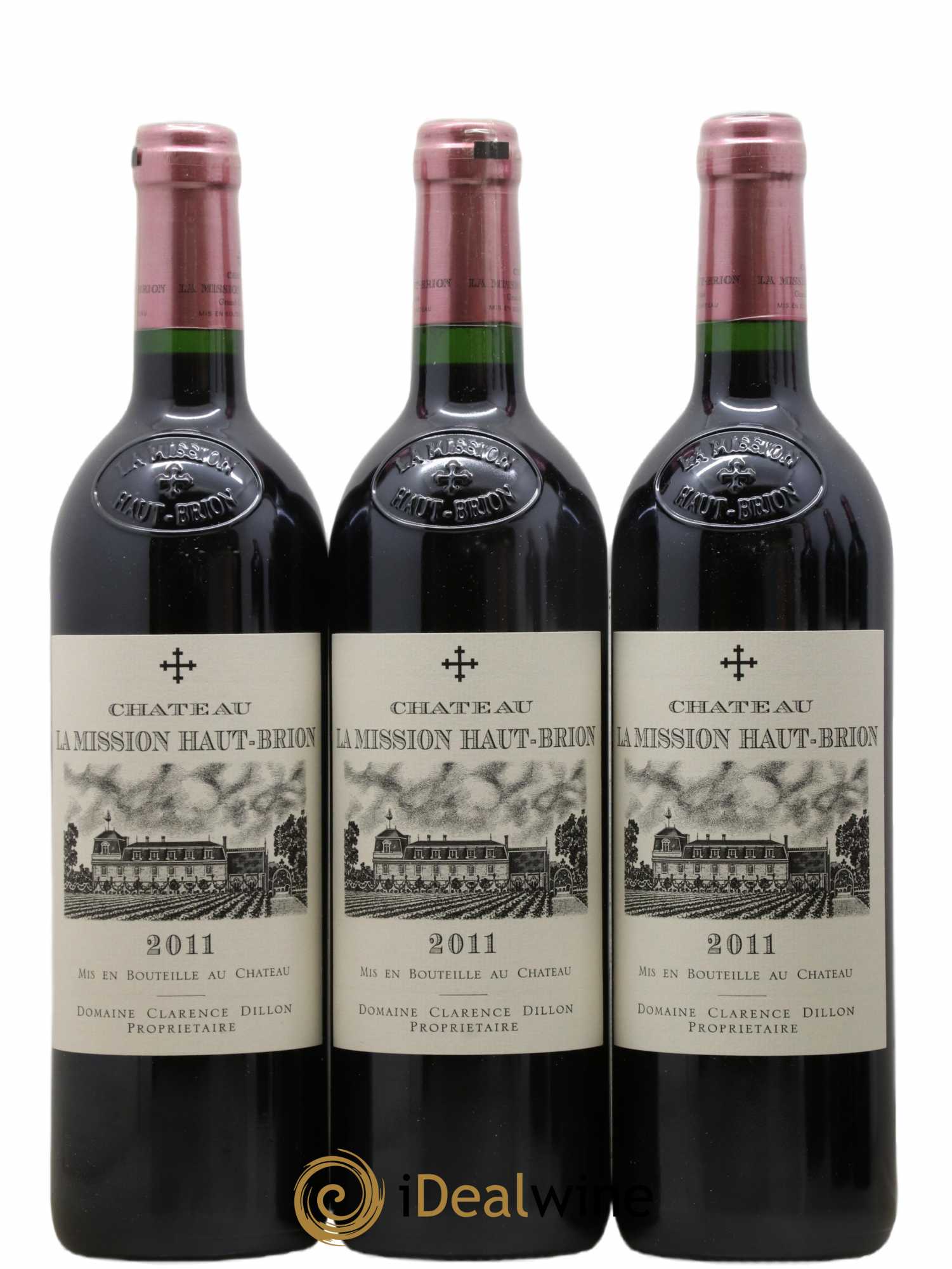 Château la Mission Haut-Brion Cru Classé de Graves 2011 - Lot de 6 bouteilles - 1