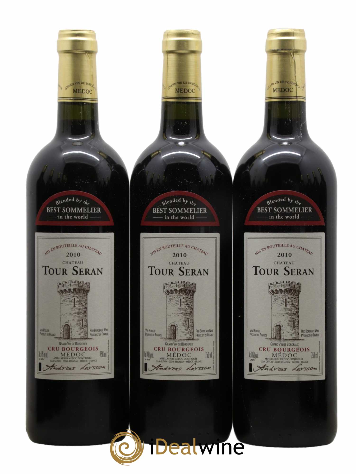 Château Tour Séran Cru Bourgeois 2010 - Lot de 12 bouteilles - 1