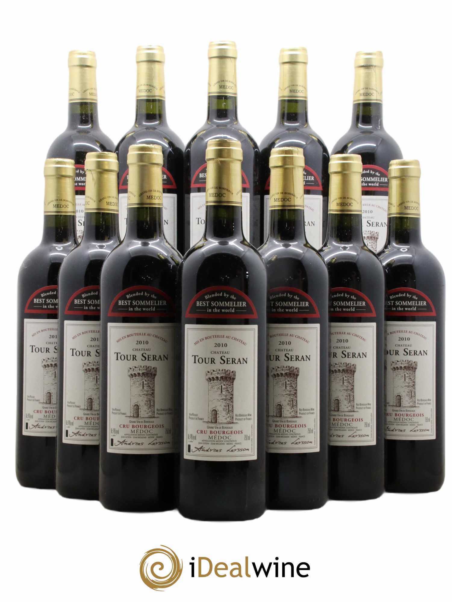 Château Tour Séran Cru Bourgeois 2010 - Lot de 12 bouteilles - 0