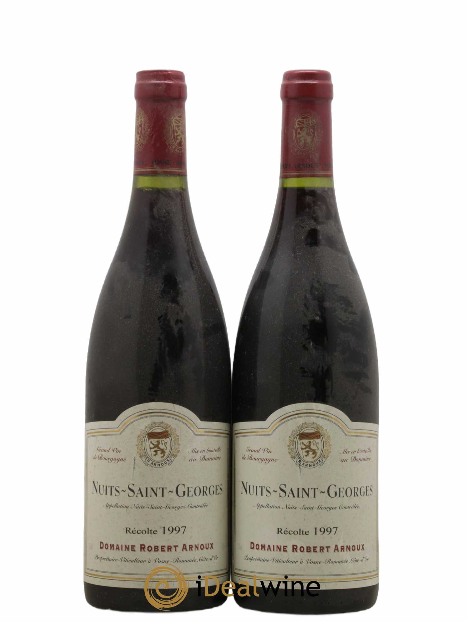 Nuits-Saint-Georges Domaine Robert Arnoux 1997 - Lot de 2 bouteilles - 0