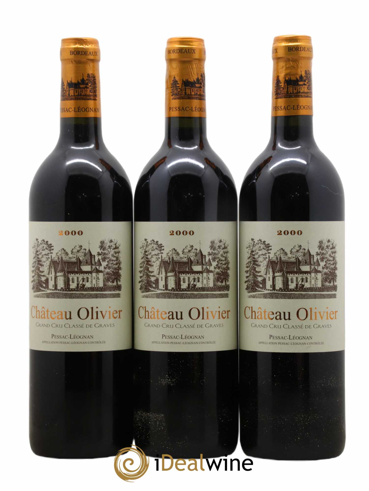 Château Olivier Cru Classé de Graves 2000 - Lot de 12 bouteilles - 4