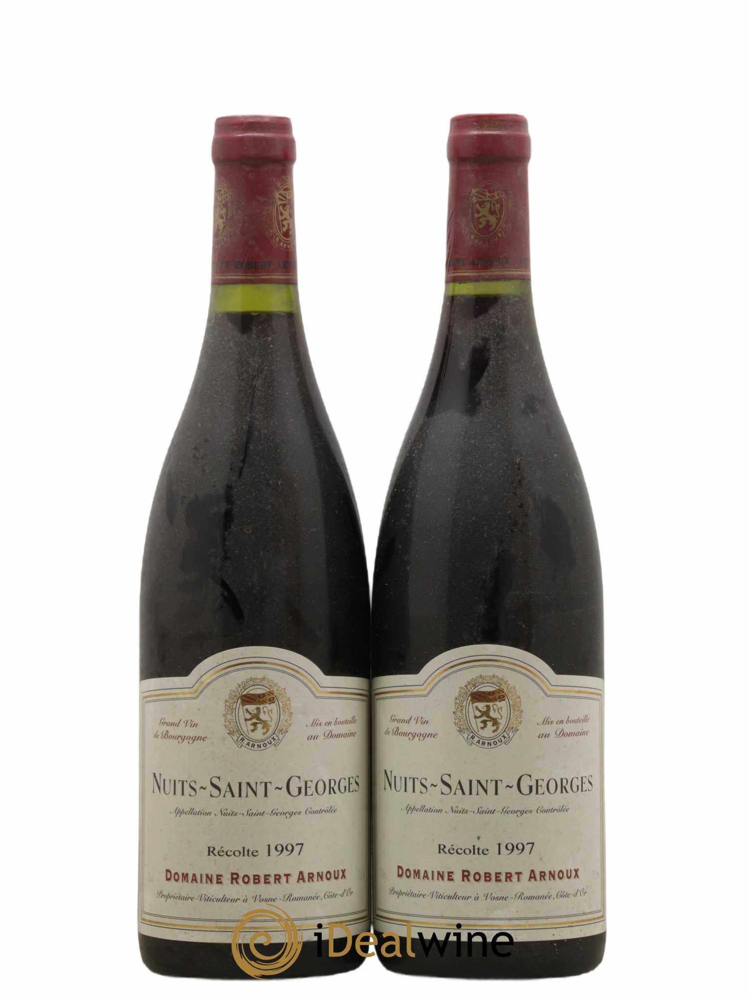 Nuits-Saint-Georges Domaine Robert Arnoux 1997 - Lot de 2 bouteilles - 0