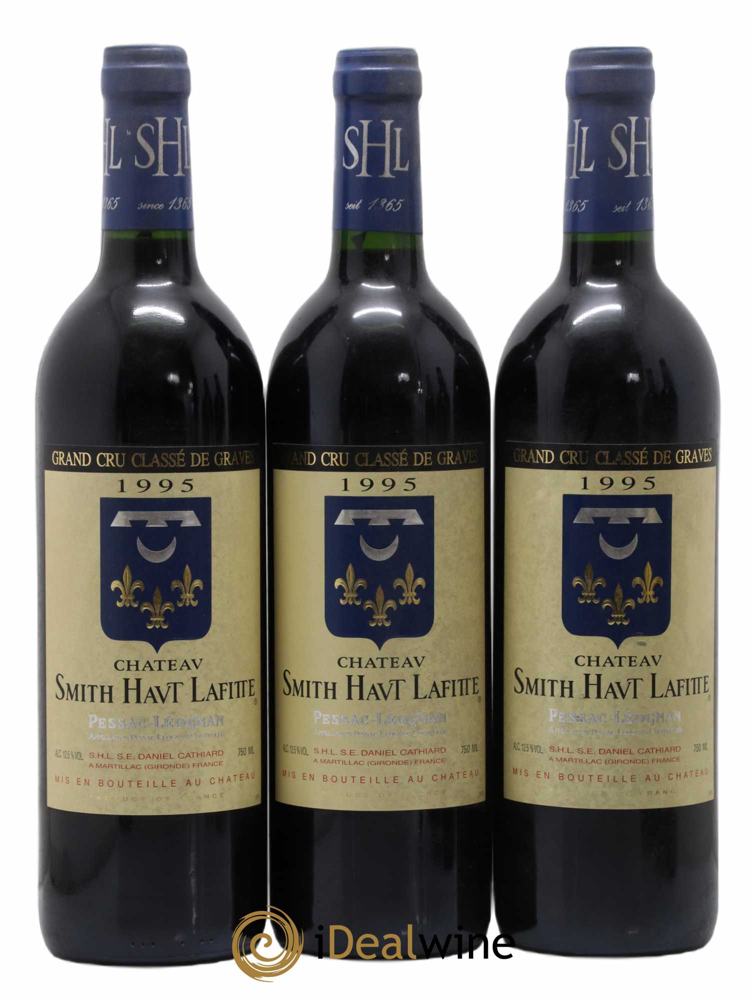Château Smith Haut Lafitte Cru Classé de Graves 1995 - Lot de 6 bouteilles - 1