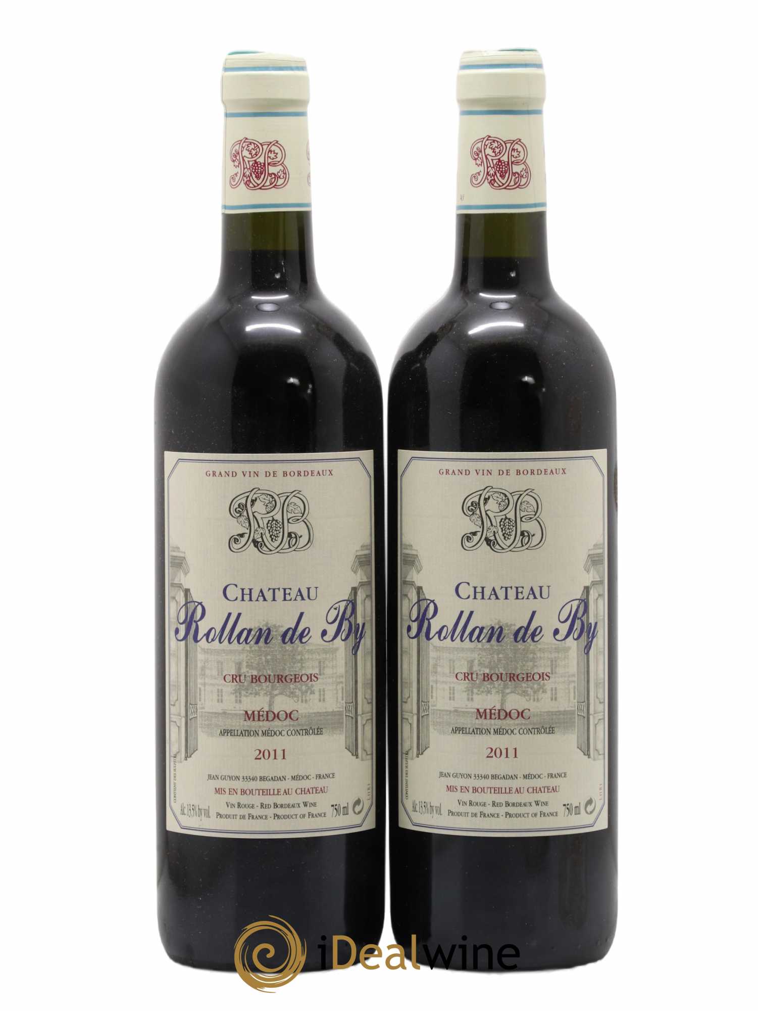Château Rollan de By Cru Bourgeois 2011 - Lot de 2 bouteilles - 0