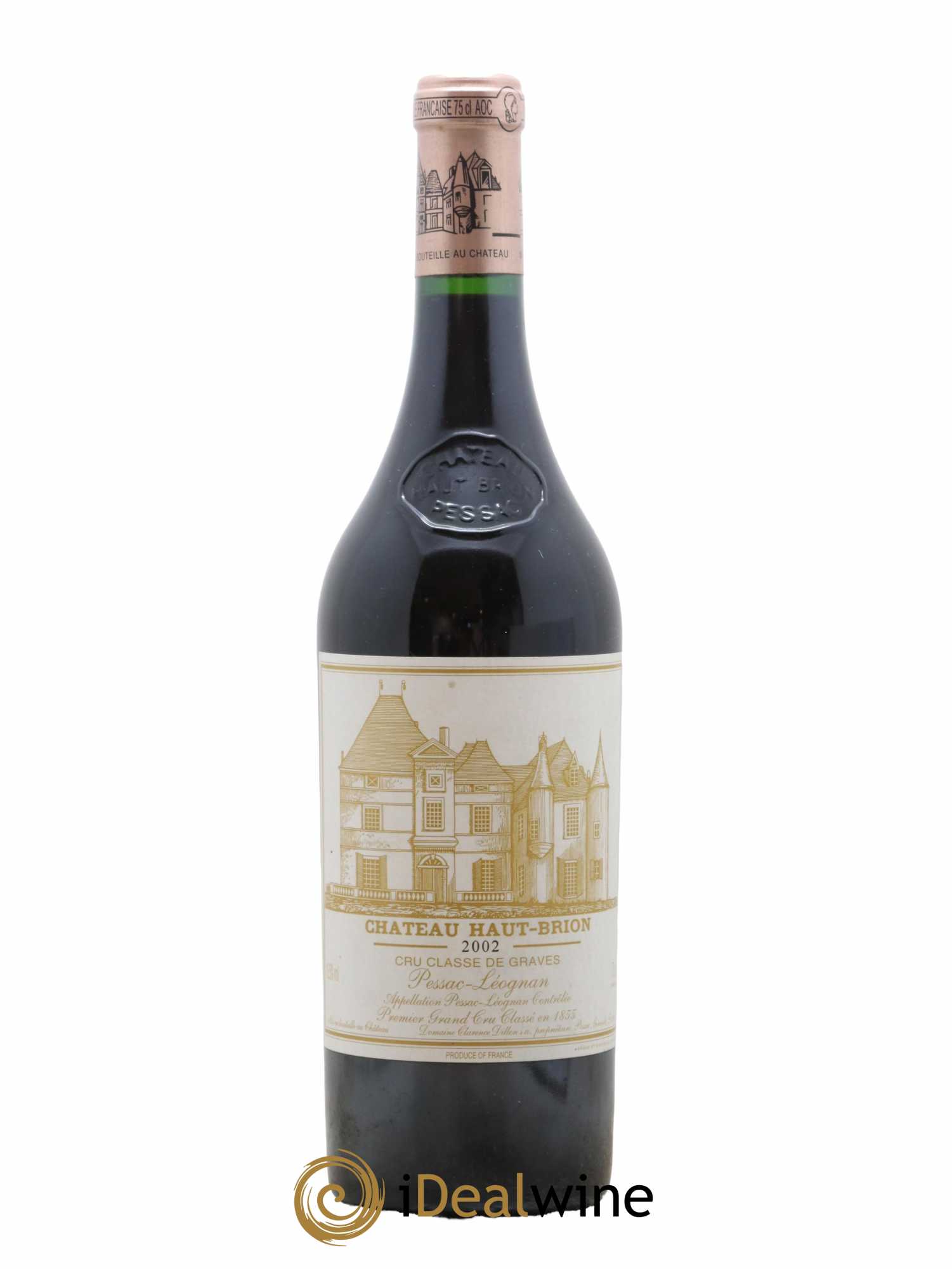 Château Haut Brion 1er Grand Cru Classé 2002 - Lot de 1 bouteille - 0