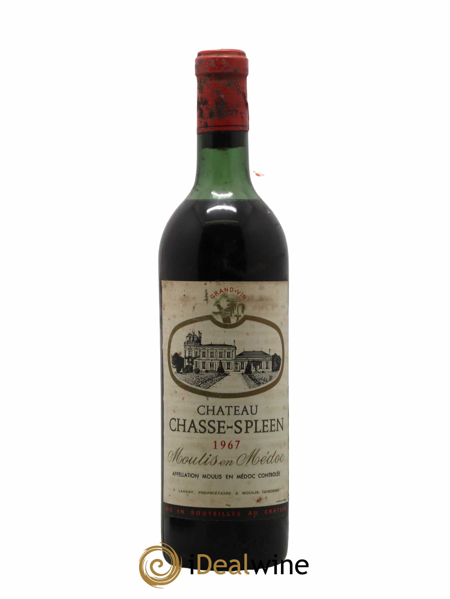 Château Chasse Spleen 1967 - Lot de 1 bouteille - 0