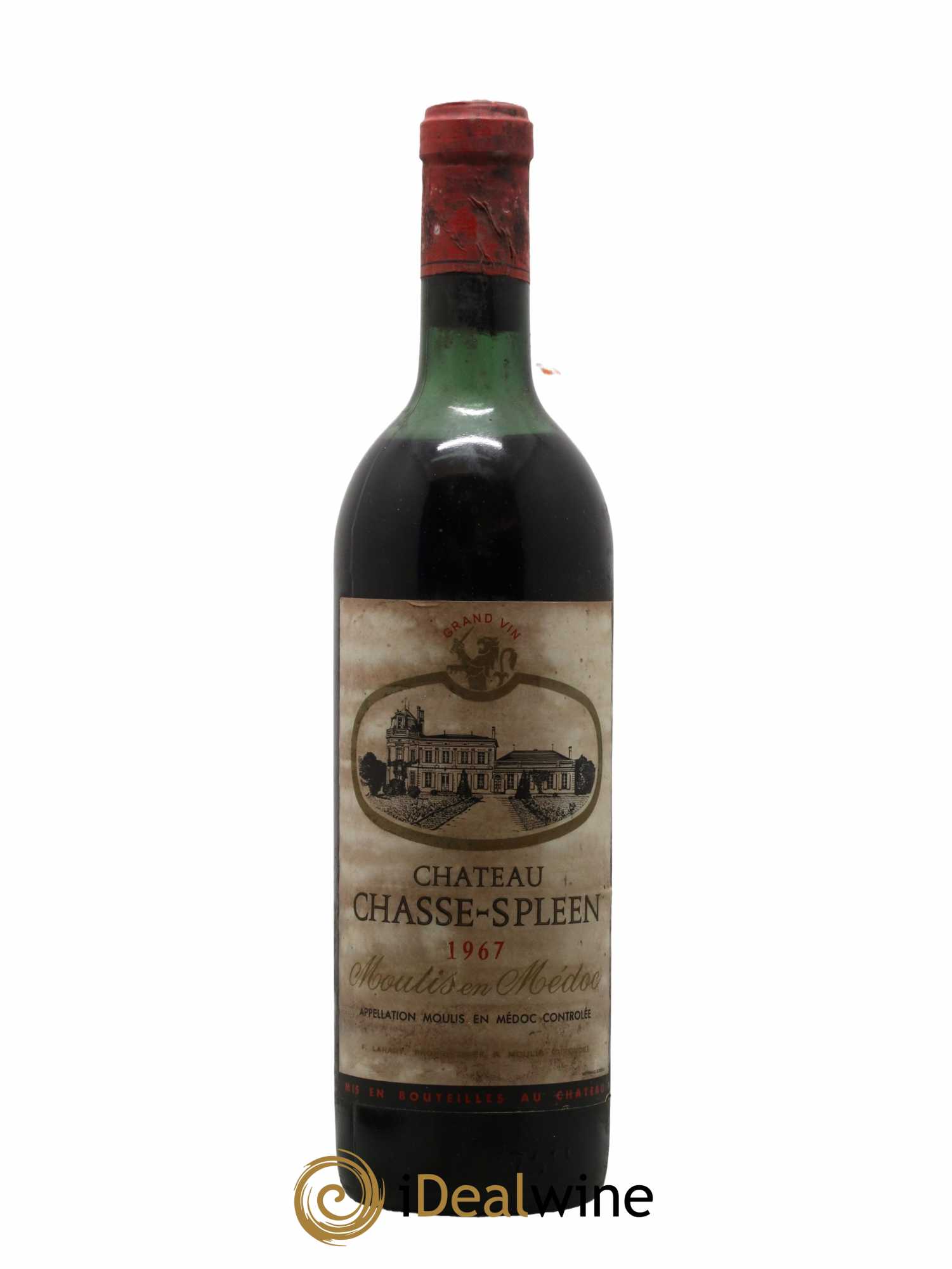 Château Chasse Spleen 1967 - Lot de 1 bouteille - 0