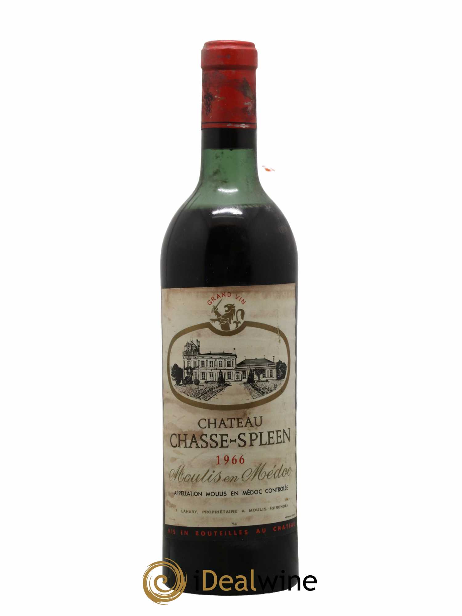 Château Chasse Spleen 1966 - Lot de 1 bouteille - 0