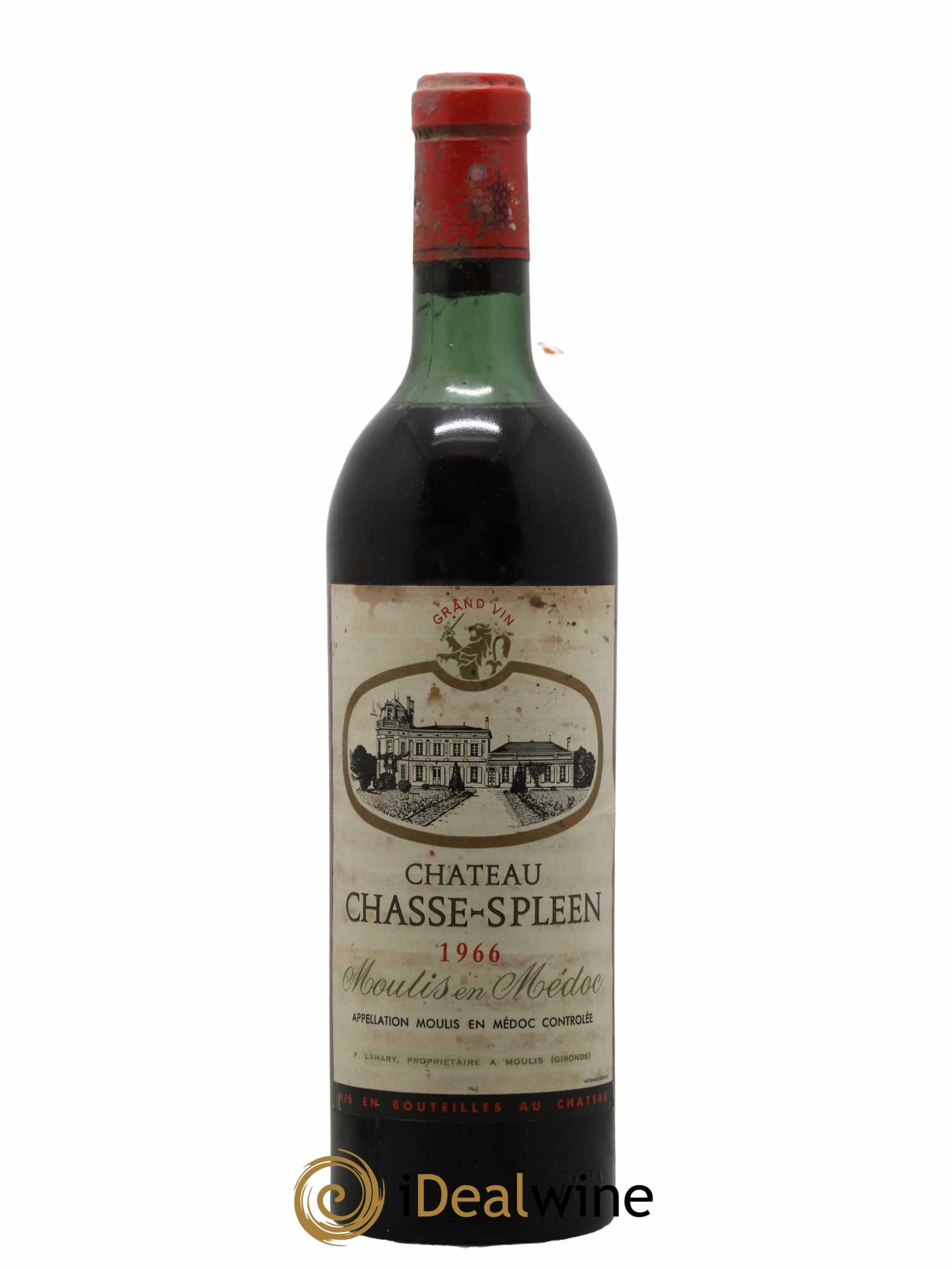 Château Chasse Spleen 1966 - Lot de 1 bouteille - 0