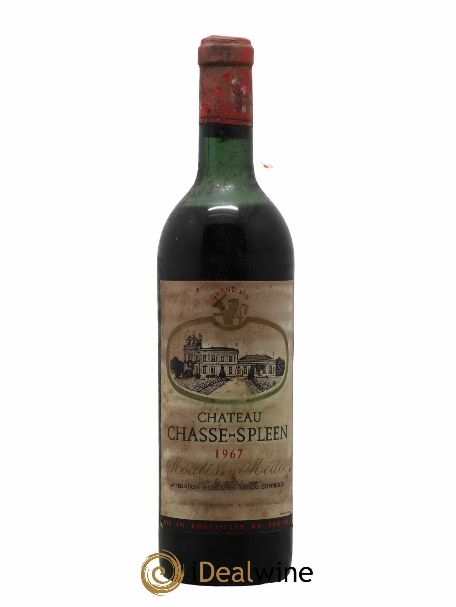 Château Chasse Spleen 1967 - Lot de 1 bouteille - 0