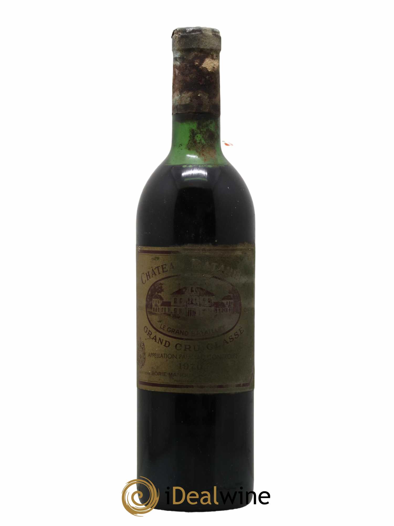 Château Batailley 5ème Grand Cru Classé 1970 - Lot de 1 bouteille - 0