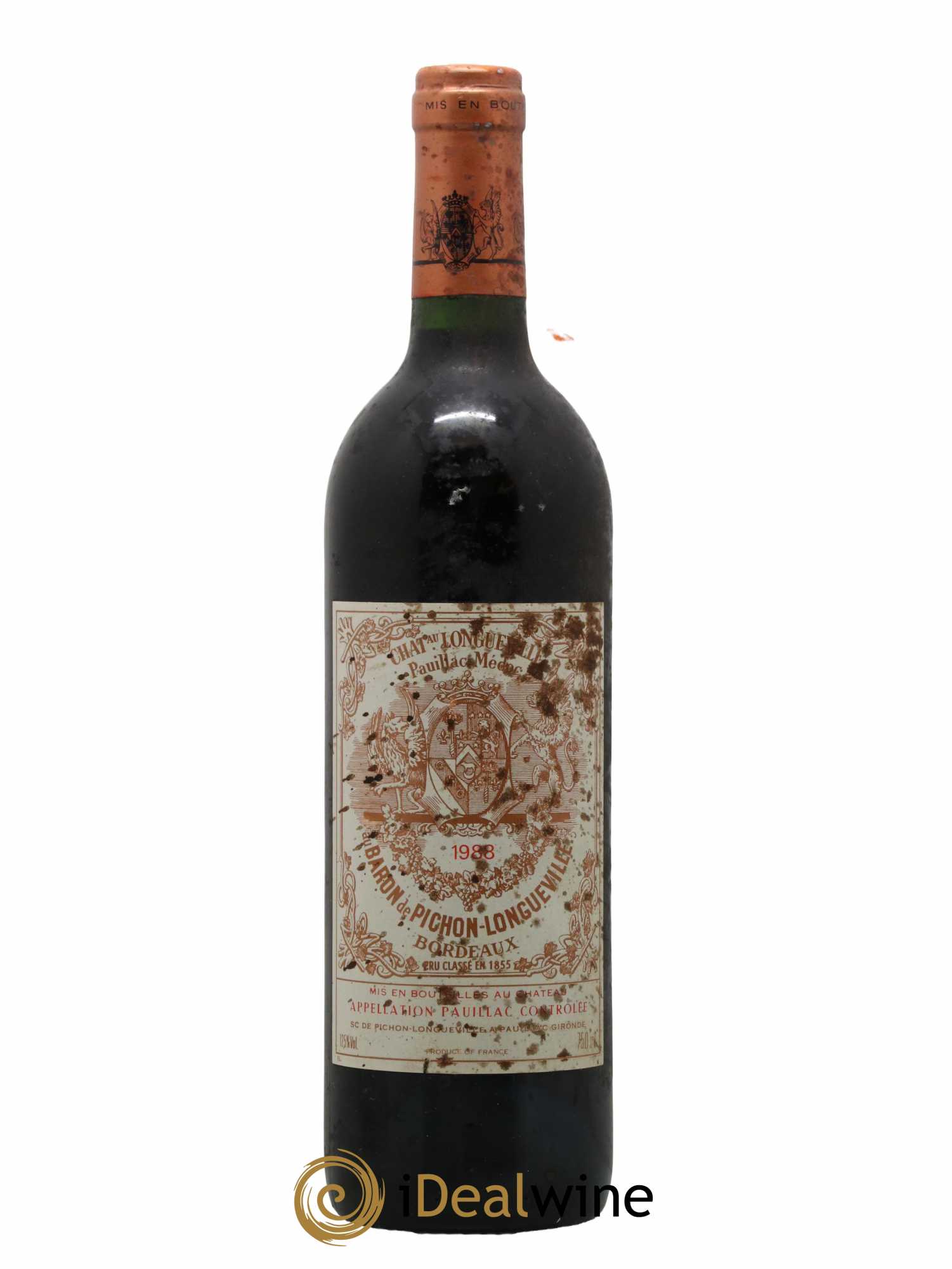 Pichon Longueville Baron 2ème Grand Cru Classé 1988 - Lot de 1 bouteille - 0