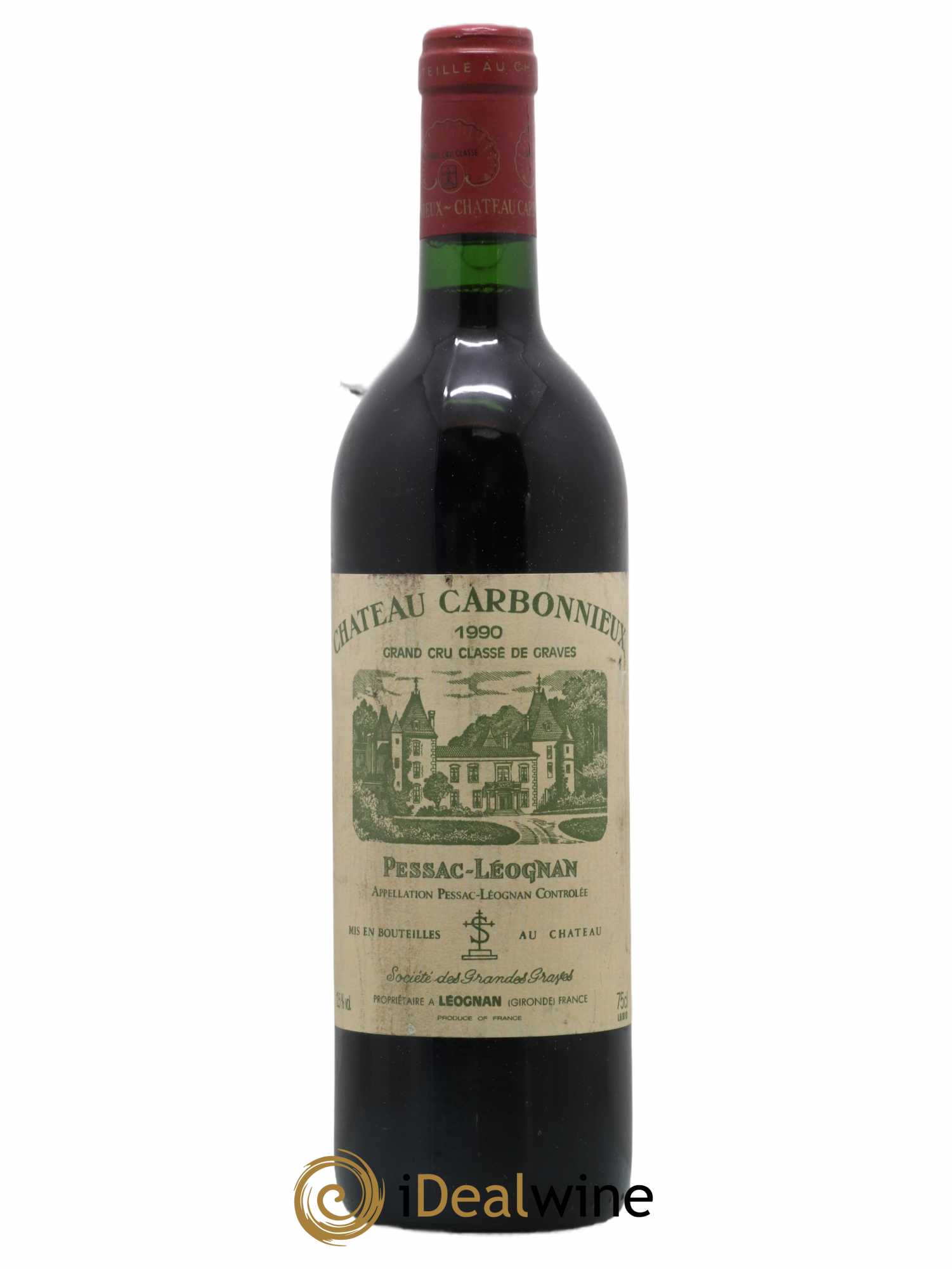Château Carbonnieux Cru Classé de Graves 1990 - Posten von 1 Flasche - 0