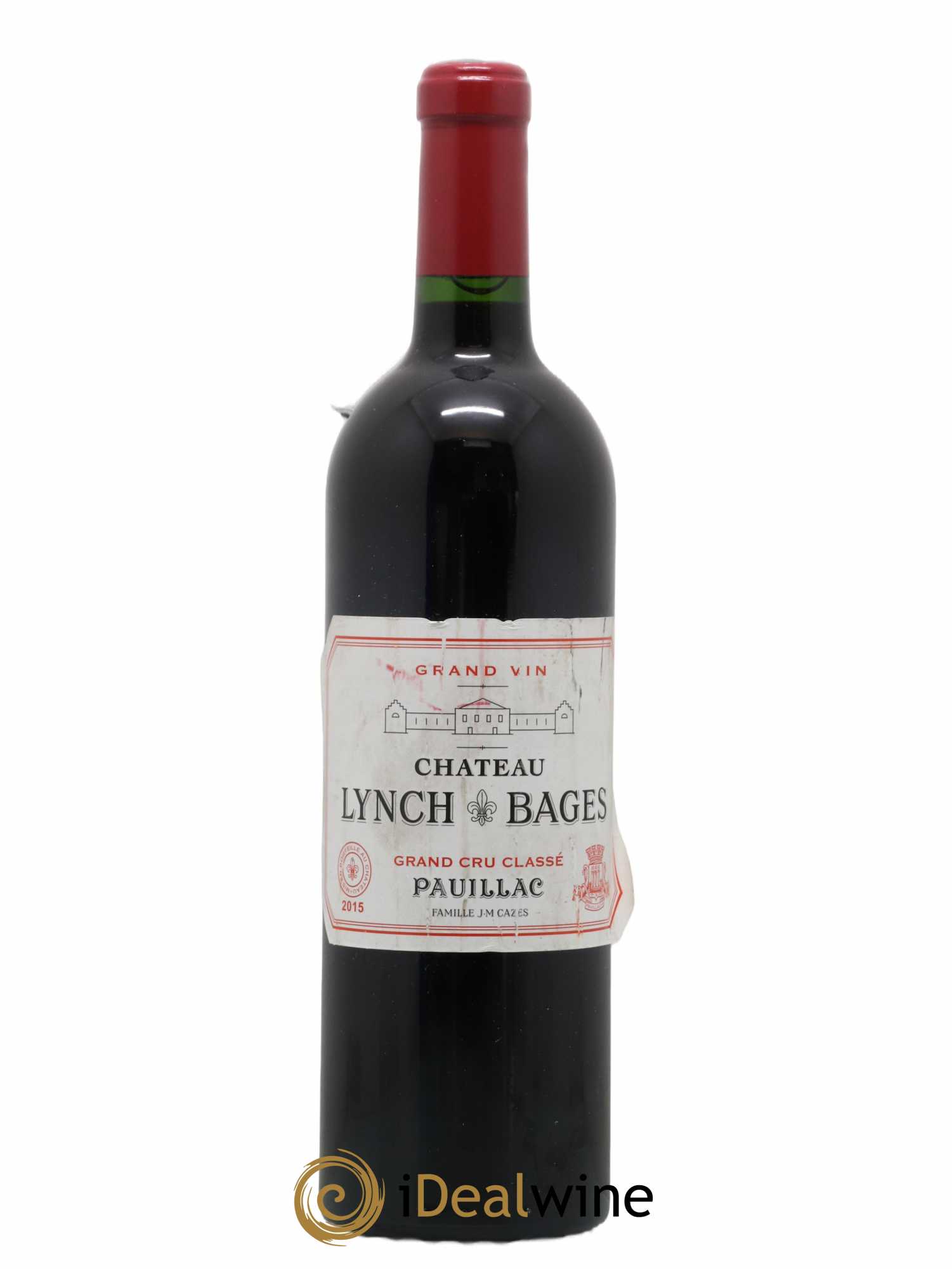 Château Lynch Bages 5ème Grand Cru Classé 2015 - Lot de 1 bouteille - 0