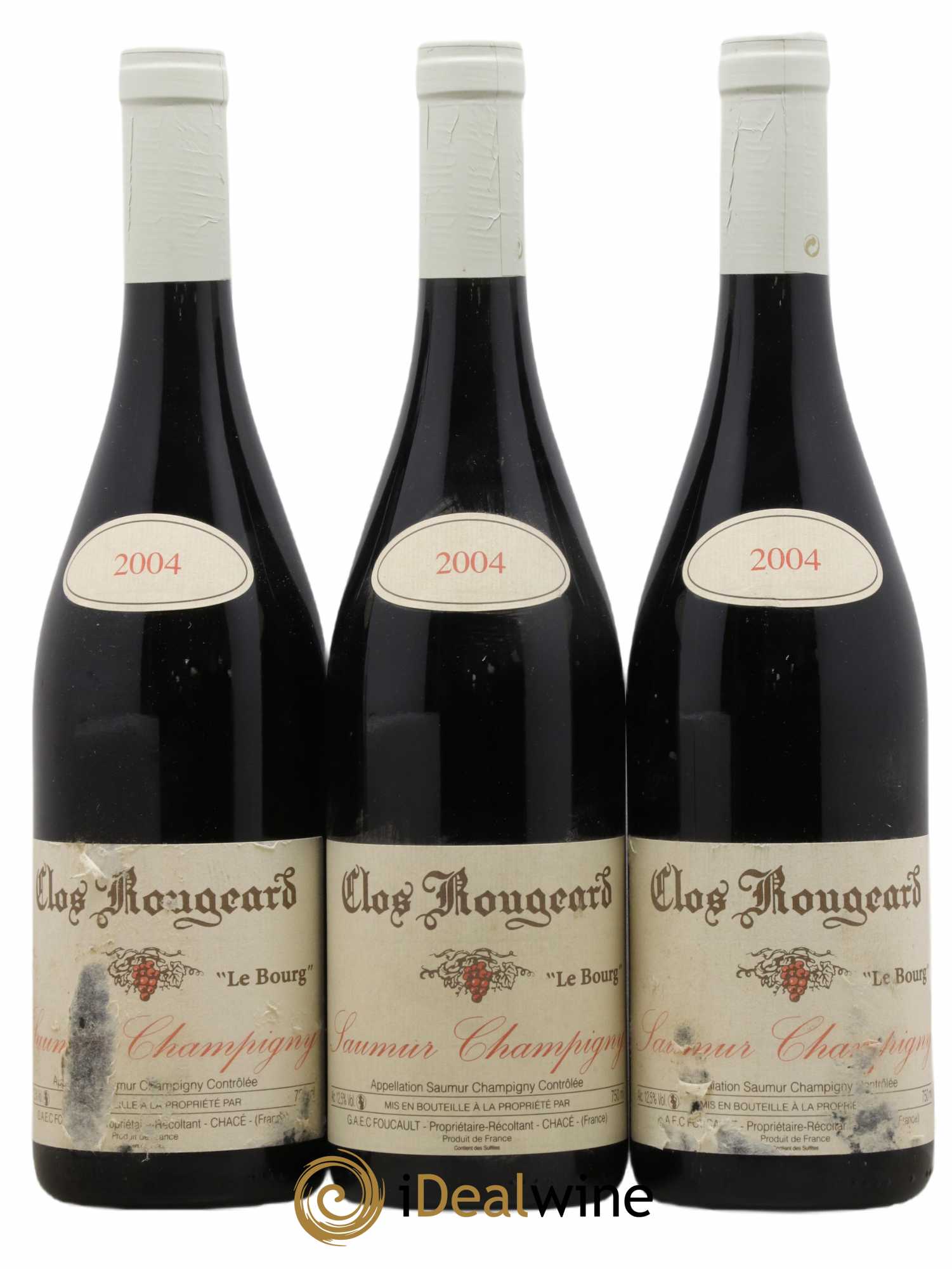 Saumur-Champigny Le Bourg Clos Rougeard 2004 - Lot de 3 bouteilles - 0