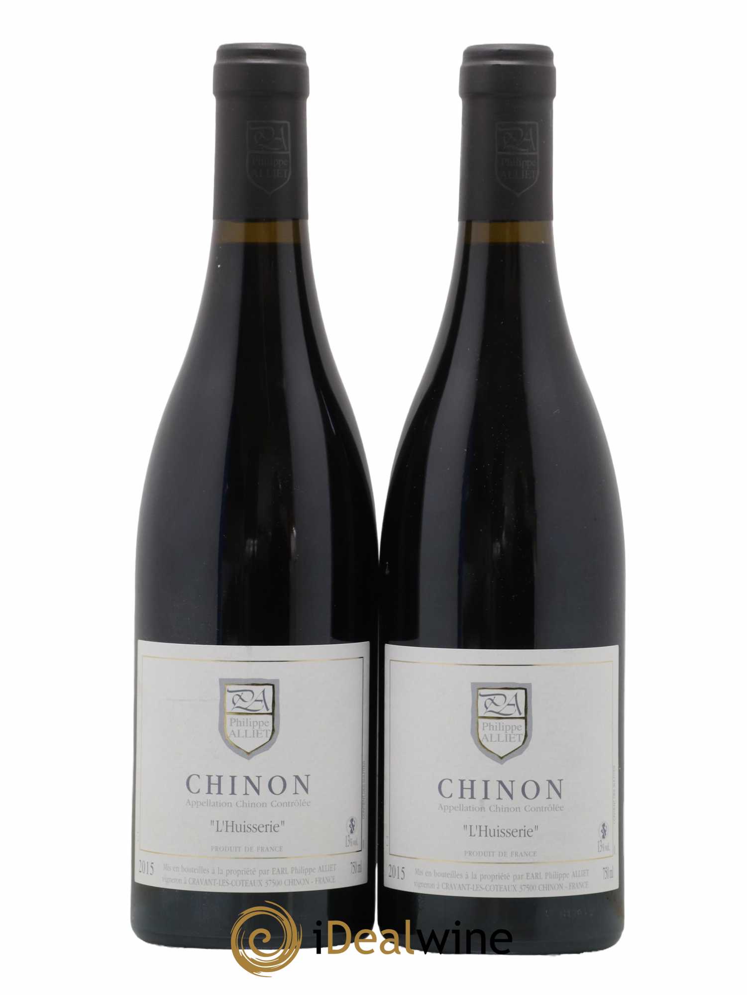 Chinon L'Huisserie Philippe Alliet 2015 - Lot de 2 bouteilles - 0
