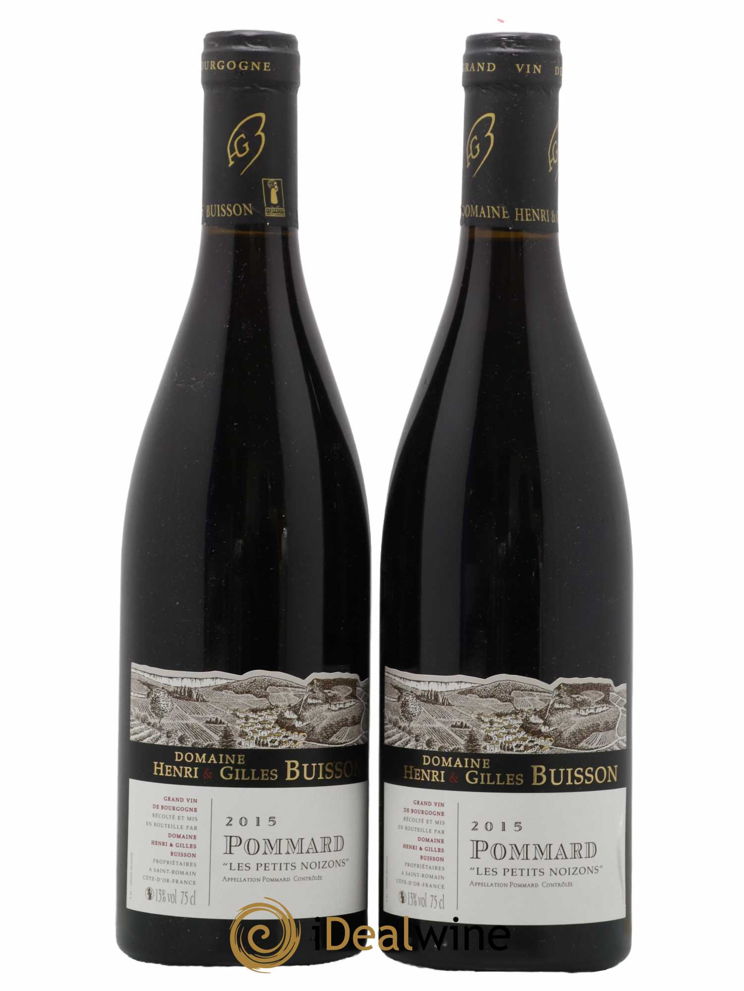 Pommard Les Petits Noizons Henri et Gilles Buisson 2015 - Lot de 2 bouteilles - 0