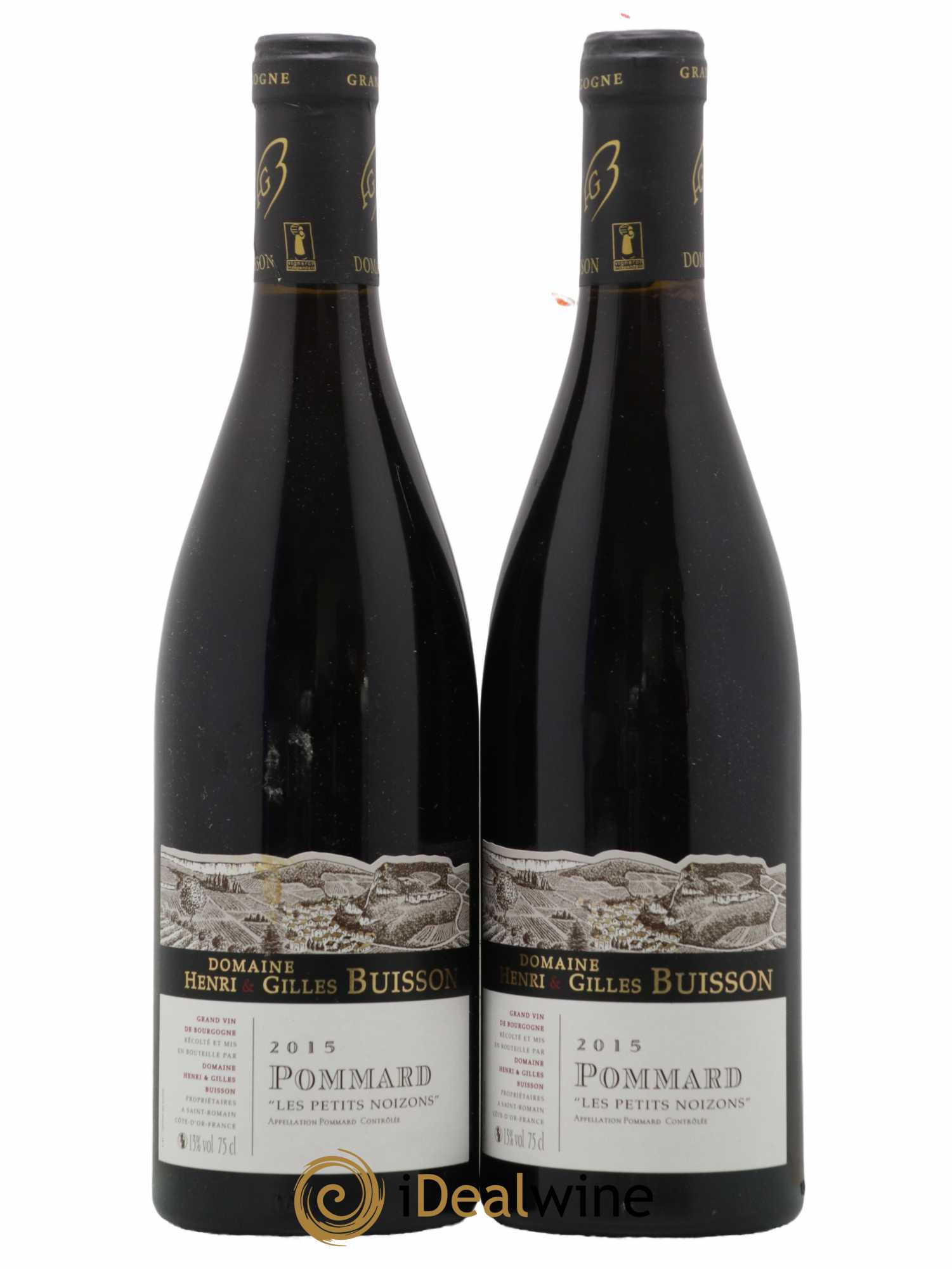 Pommard Les Petits Noizons Henri et Gilles Buisson 2015 - Lot de 2 bouteilles - 0