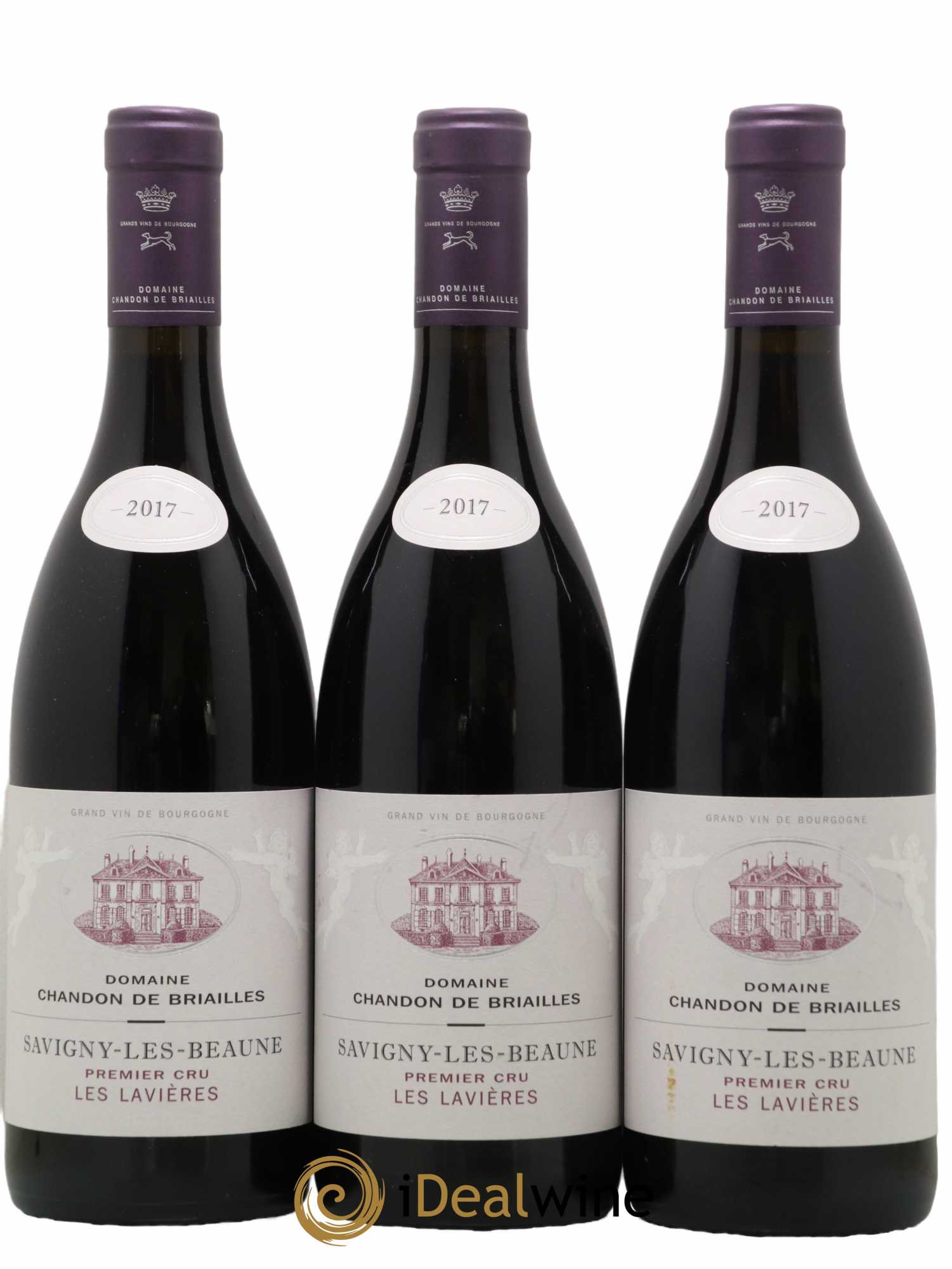 Savigny-lès-Beaune 1er Cru Les Lavières Chandon de Briailles 2017 - Lot de 3 bouteilles - 0
