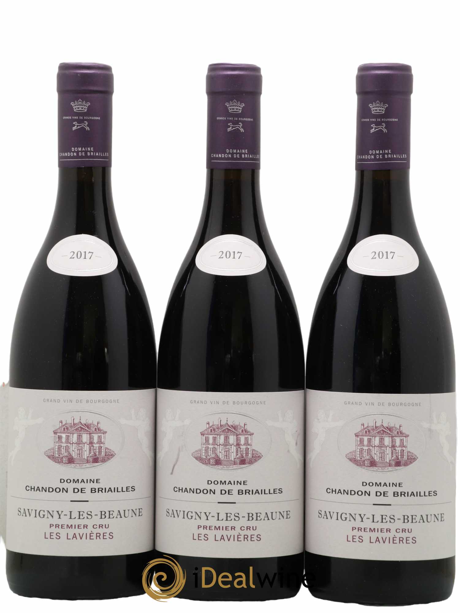 Savigny-lès-Beaune 1er Cru Les Lavières Chandon de Briailles 2017 - Lot de 3 bouteilles - 0
