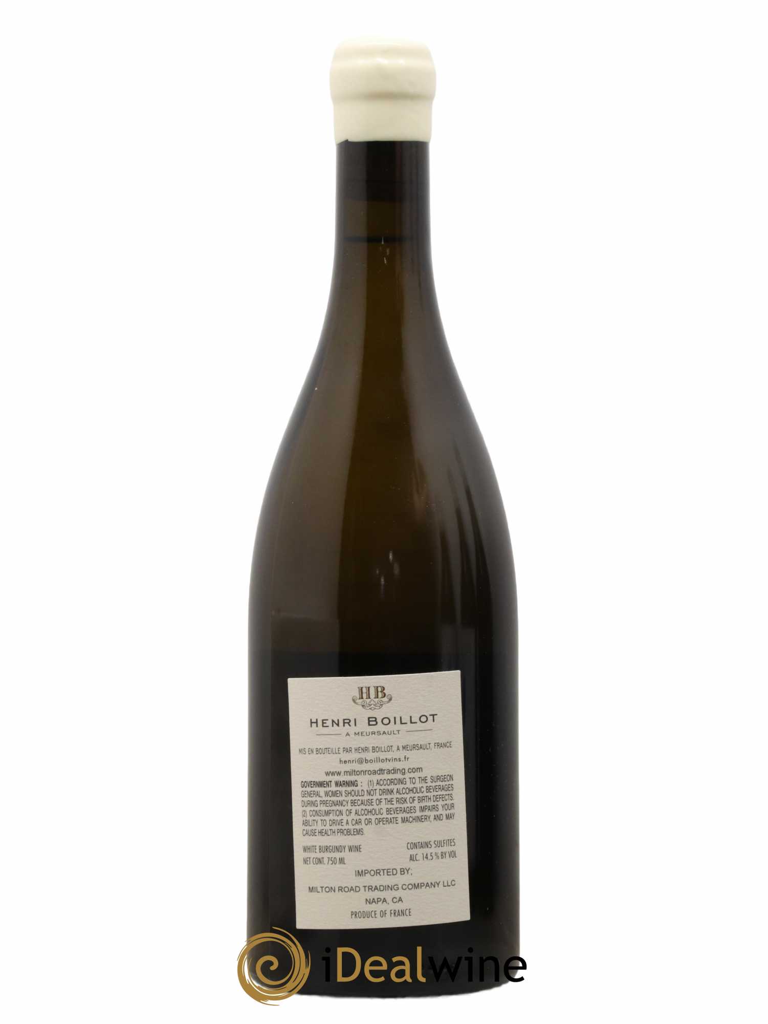 Bâtard-Montrachet Grand Cru Henri Boillot (Domaine) 2018 - Lot de 1 bouteille - 1