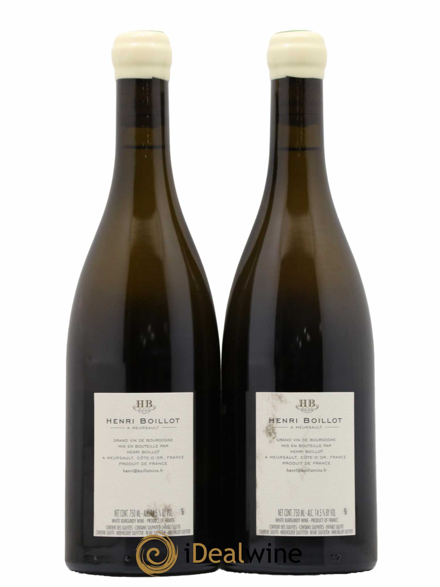 Puligny-Montrachet 1er Cru Les Pucelles Henri Boillot (Domaine) 2019 - Lot de 2 bouteilles - 1