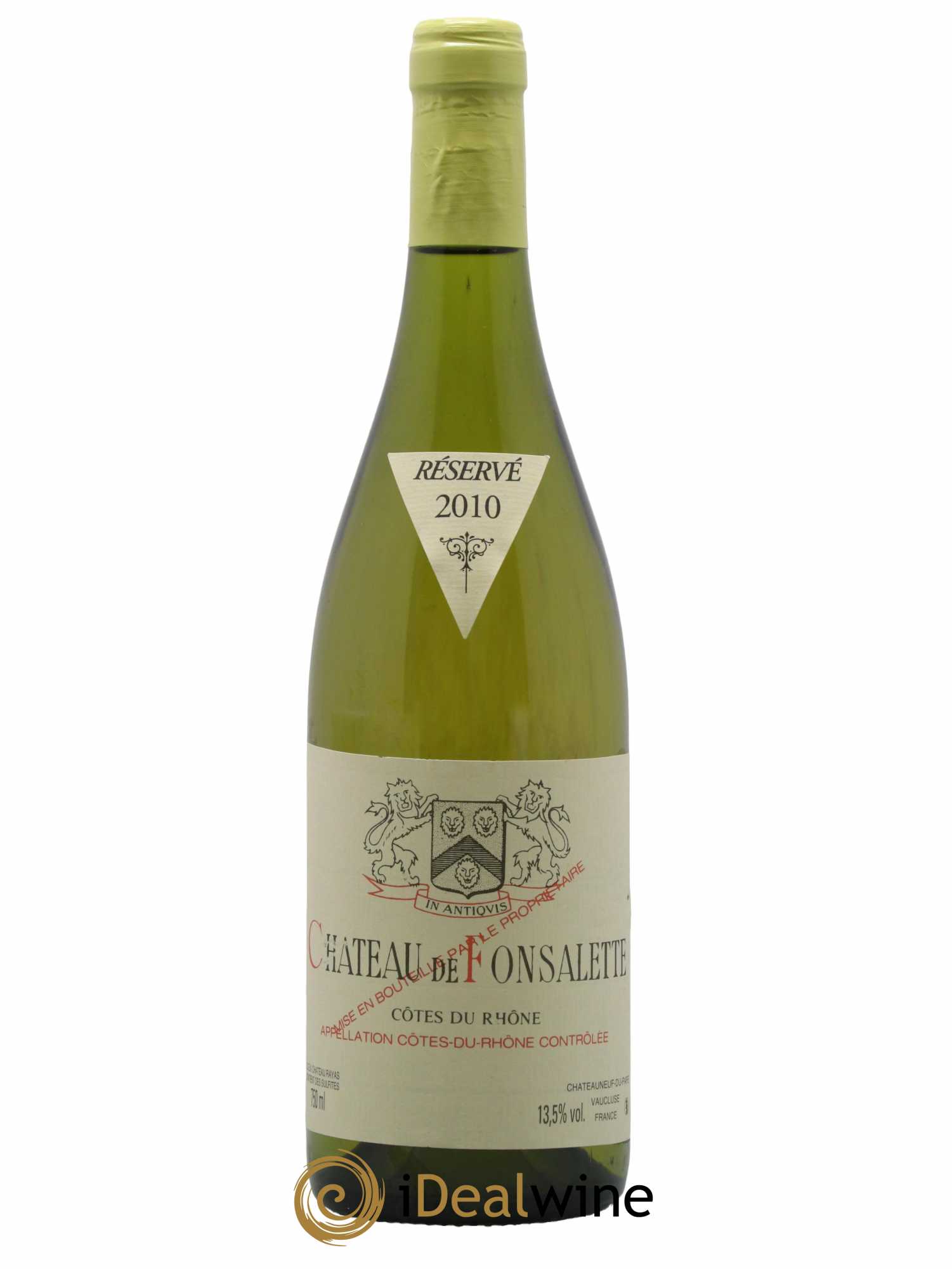 Côtes-du-Rhône Château de Fonsalette Emmanuel Reynaud 2010 - Posten von 1 Flasche - 0