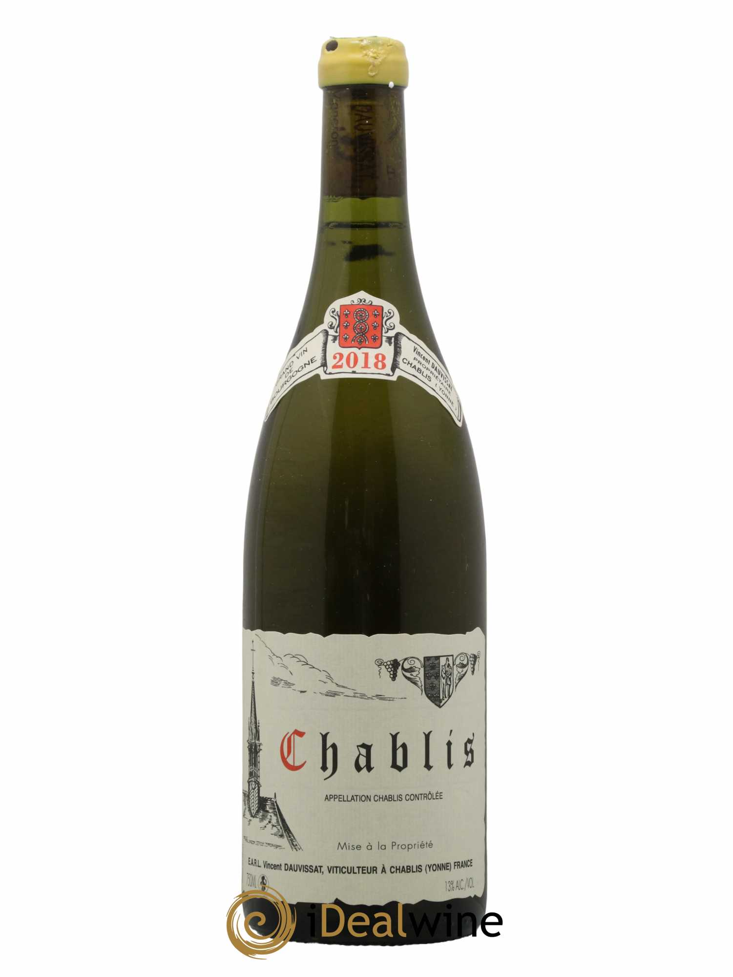 Chablis Vincent Dauvissat (Domaine) 2018 - Posten von 1 Flasche - 0