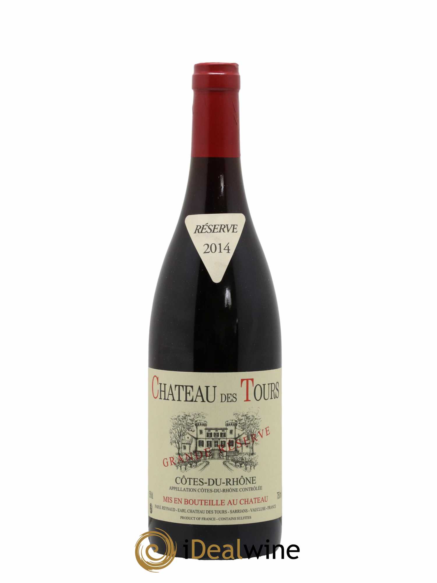 Côtes-du-Rhône Château des Tours Grande Réserve Emmanuel Reynaud 2014 - Lot de 1 bouteille - 0