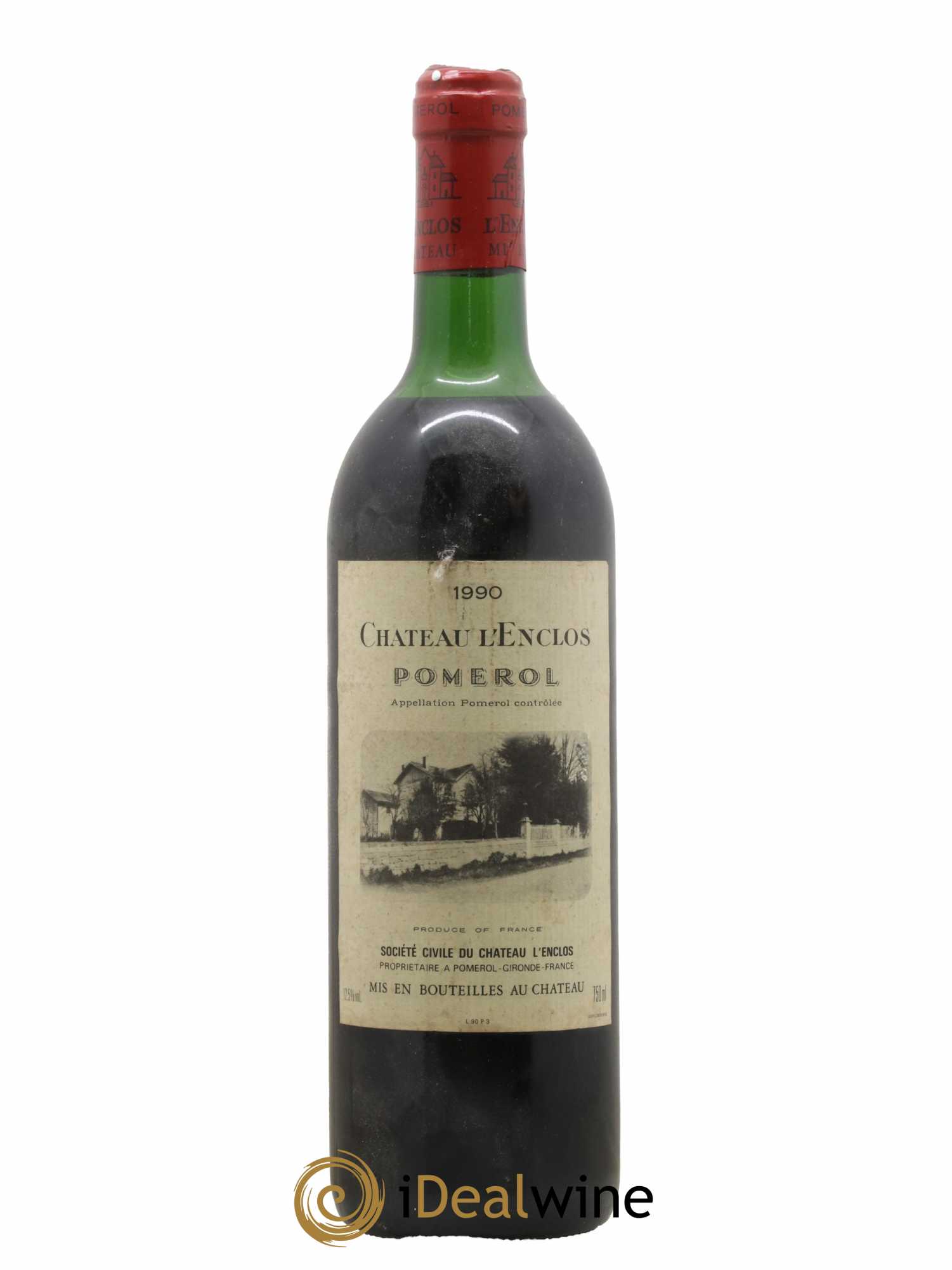 Château l' Enclos 1990 - Lot de 1 bouteille - 0