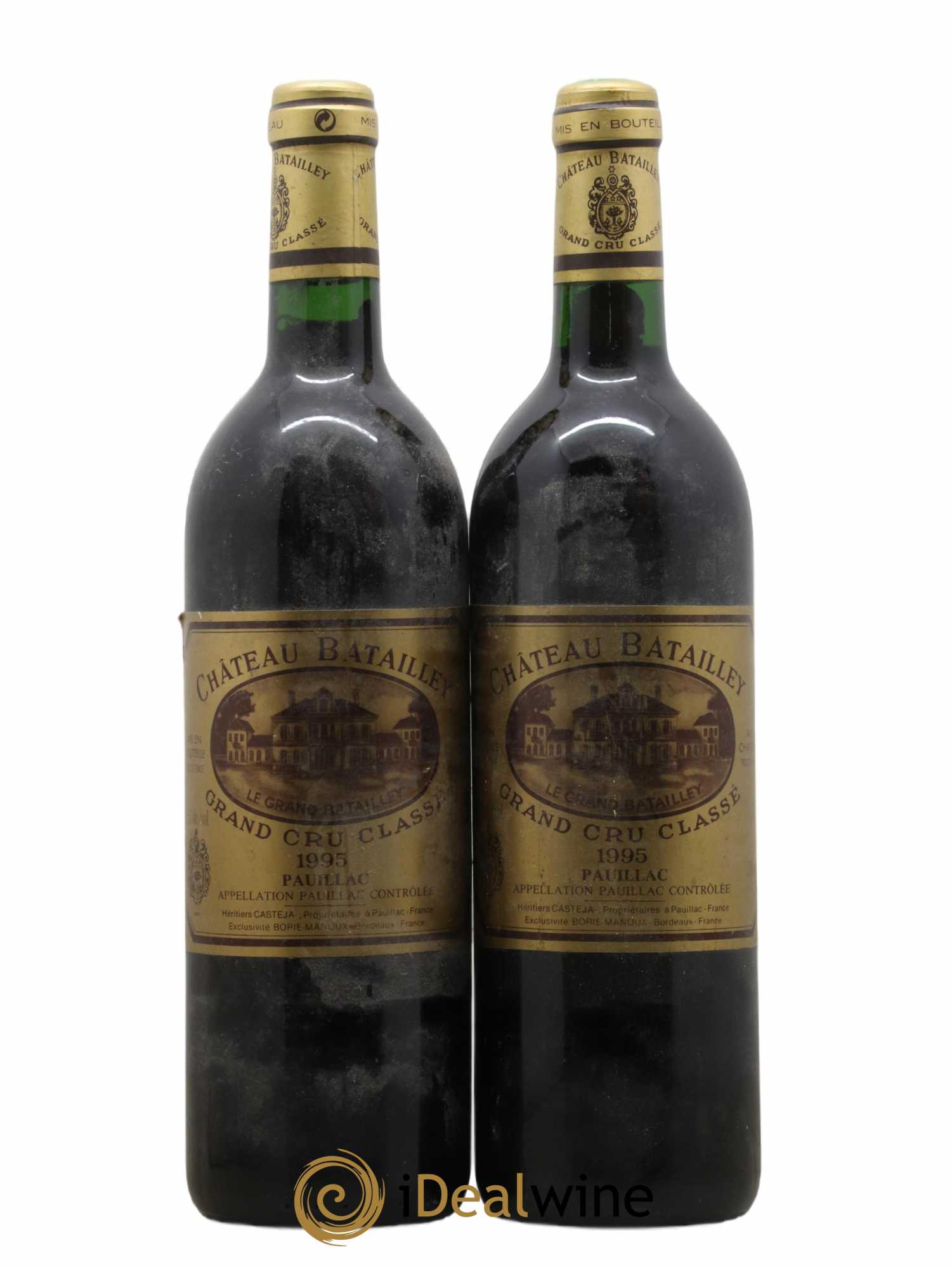 Château Batailley 5ème Grand Cru Classé 1995 - Lot de 2 bouteilles - 0