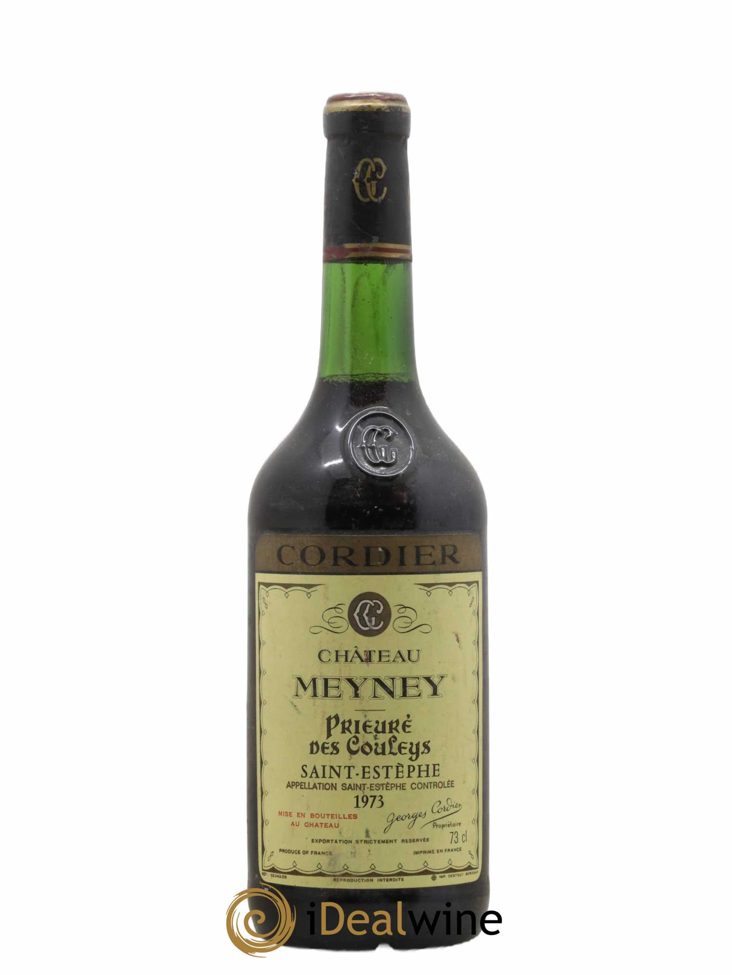Château Meyney 1973 - Lot de 1 bouteille - 0