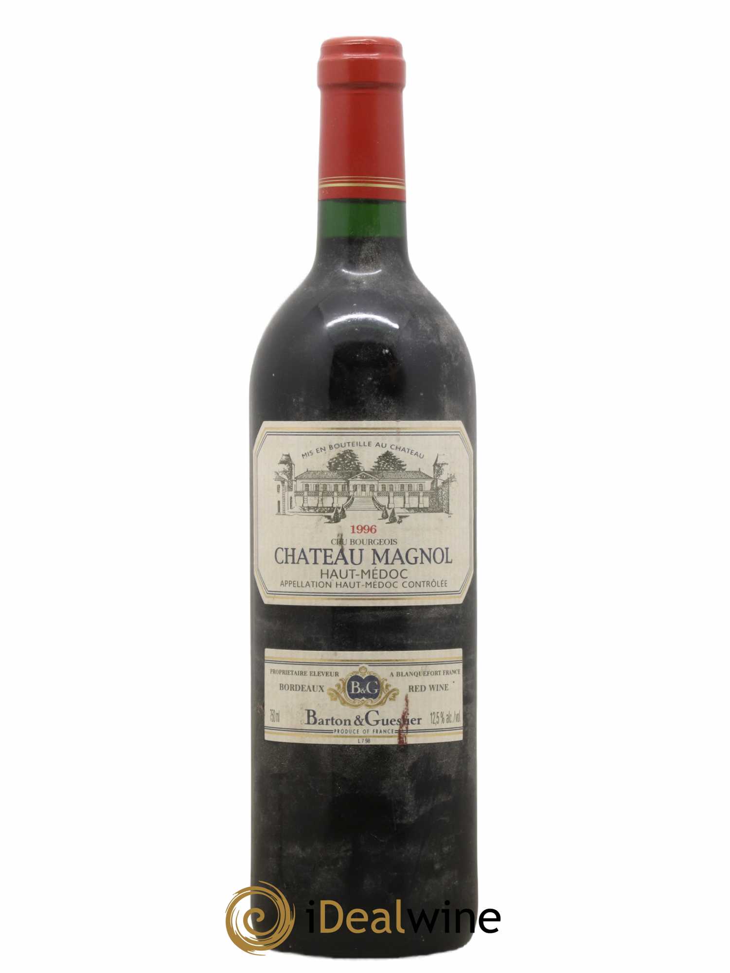 Château Magnol Cru Bourgeois 1996 - Lot de 1 bouteille - 0