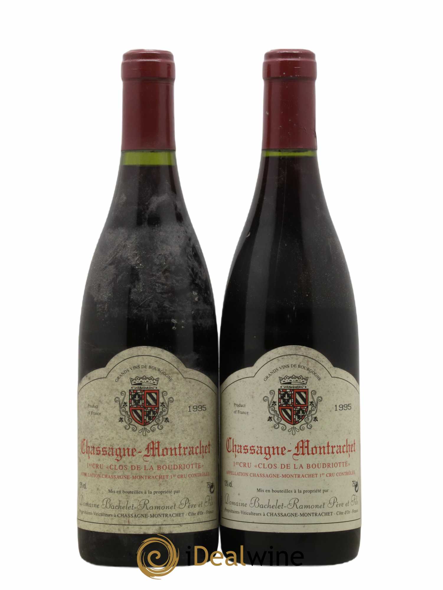 Chassagne-Montrachet 1er Cru Clos de la Boudriotte Bachelet-Ramonet (Domaine) 1995 - Lot de 2 bouteilles - 0