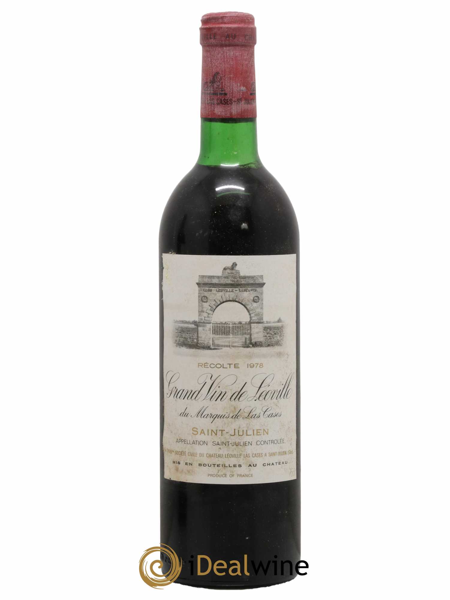 Château Léoville Las Cases 2ème Grand Cru Classé 1978 - Lot de 1 bouteille - 0
