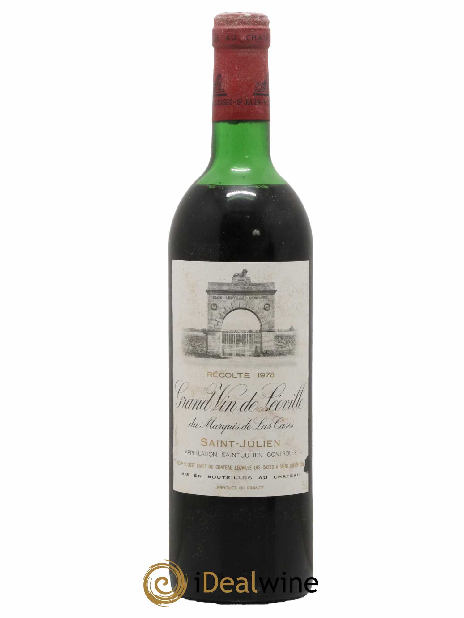Château Léoville Las Cases 2ème Grand Cru Classé 1978 - Lot de 1 bouteille - 0