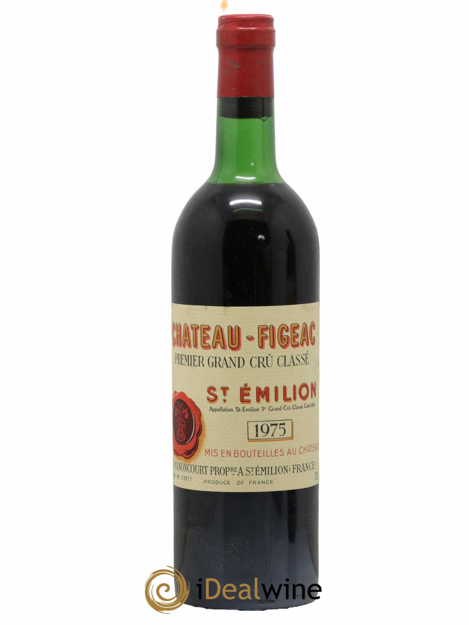 Château Figeac 1er Grand Cru Classé A 1975 - Lot de 1 bouteille - 0