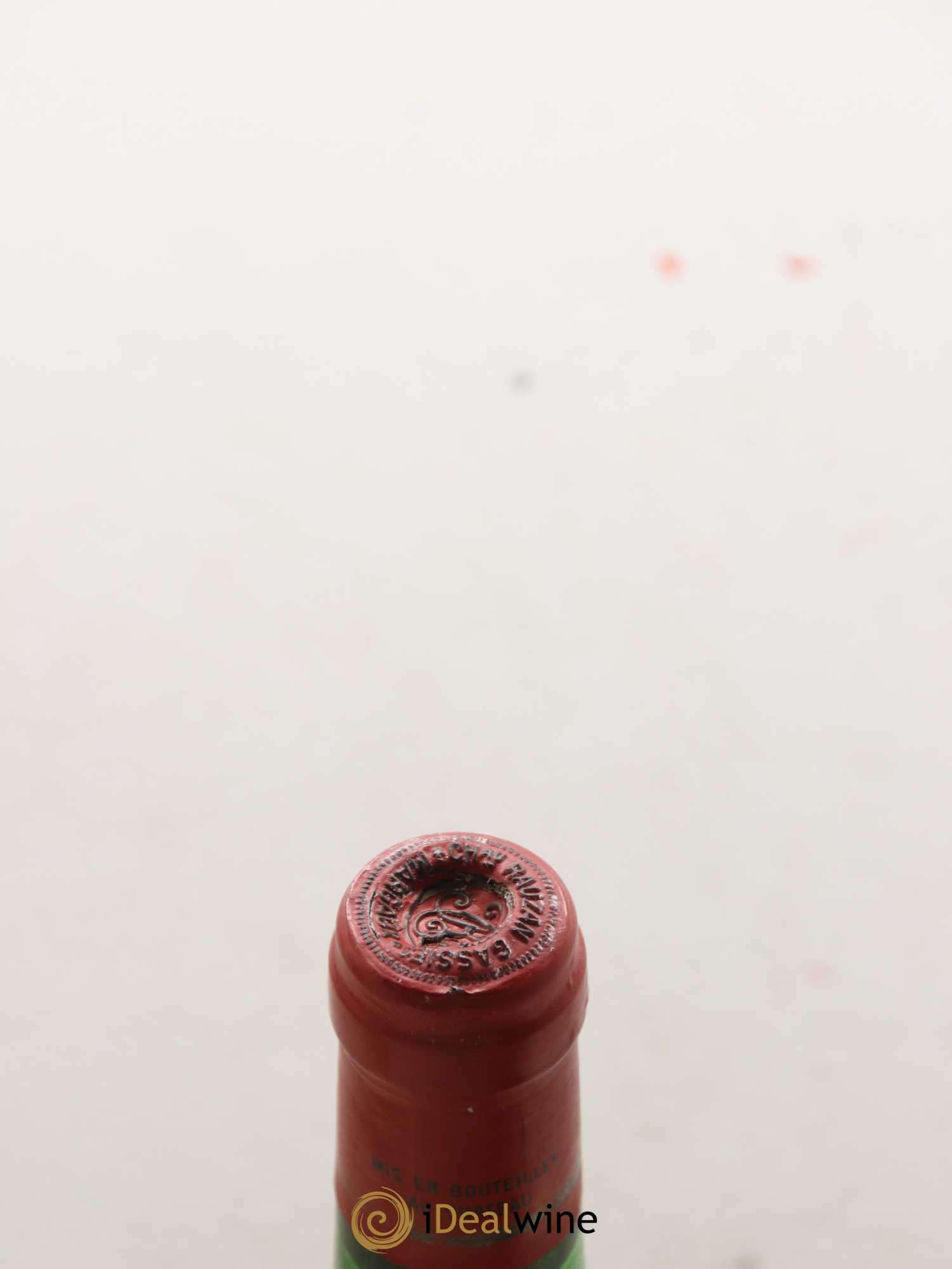 Château Rauzan-Gassies 2ème Grand Cru Classé 1975 - Lot de 2 bouteilles - 1