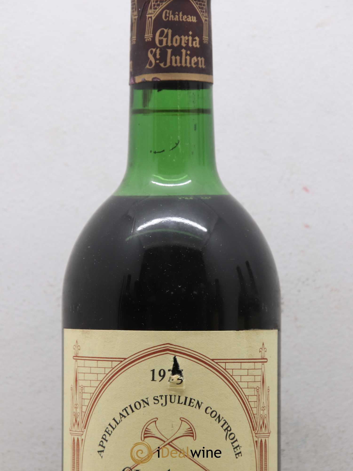 Château Gloria 1975 - Lot de 3 bouteilles - 1