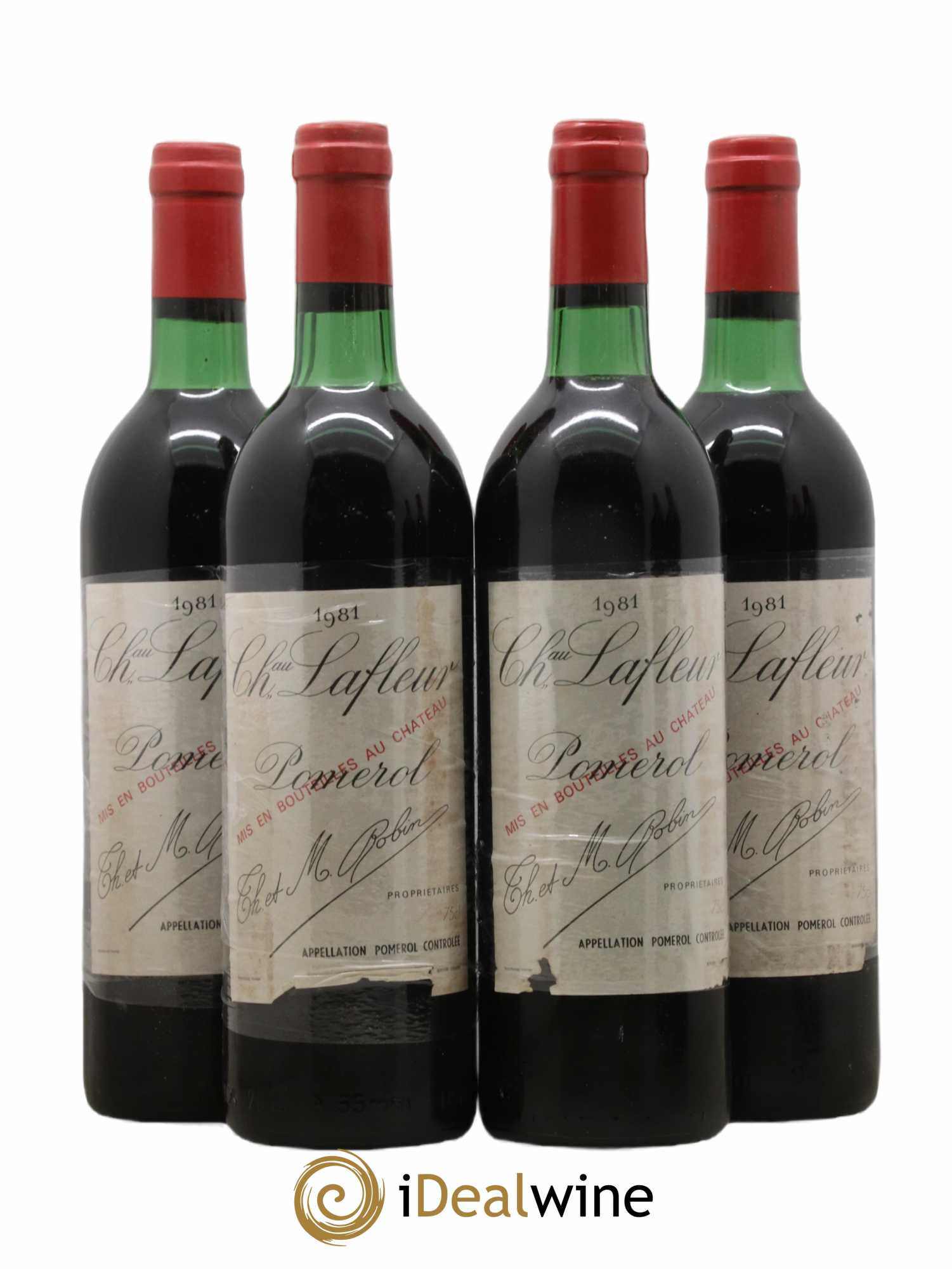 Château Lafleur 1981 - Lot de 4 bouteilles - 0